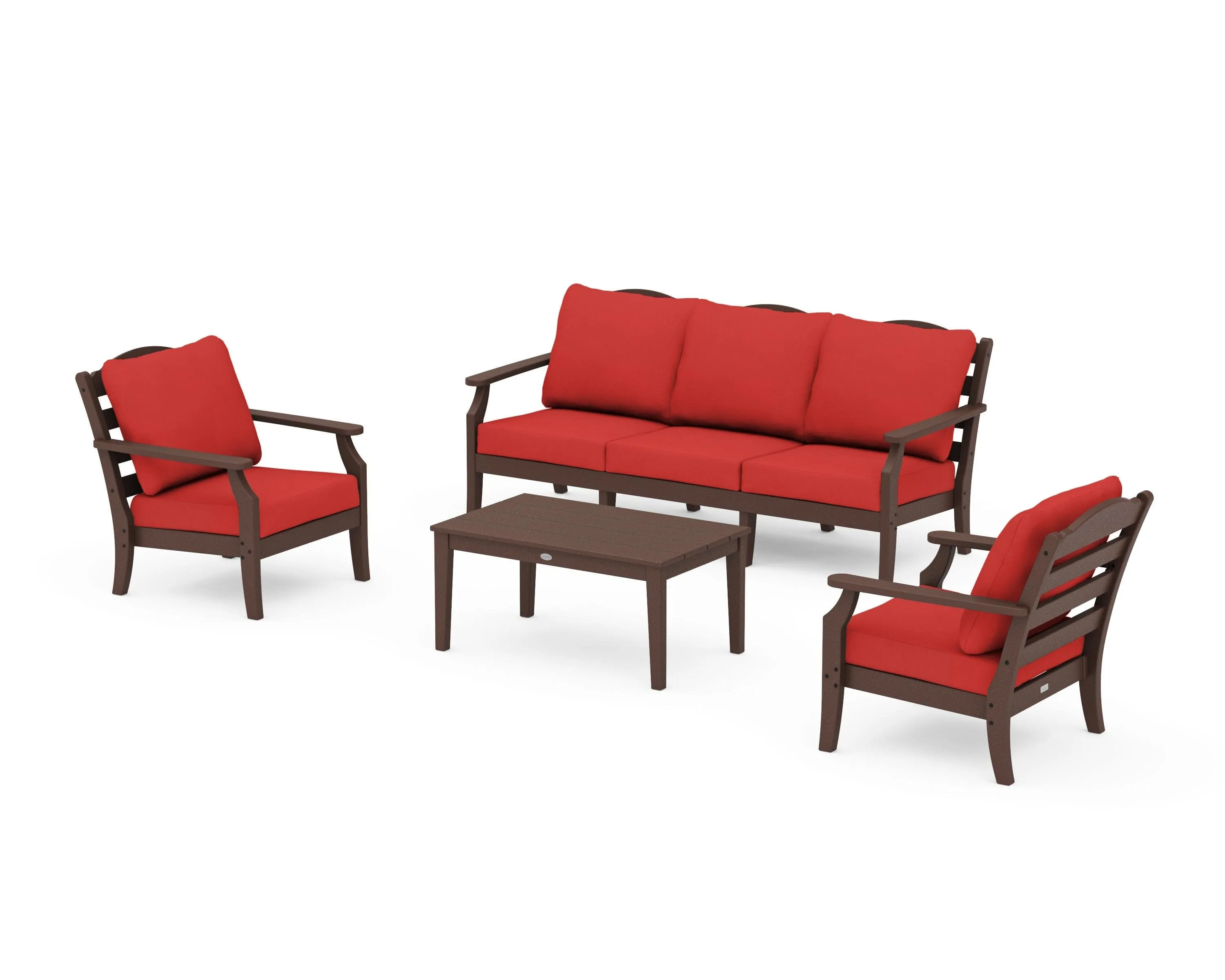 Savannah 4-Piece Deep Seating Set with Sofa
