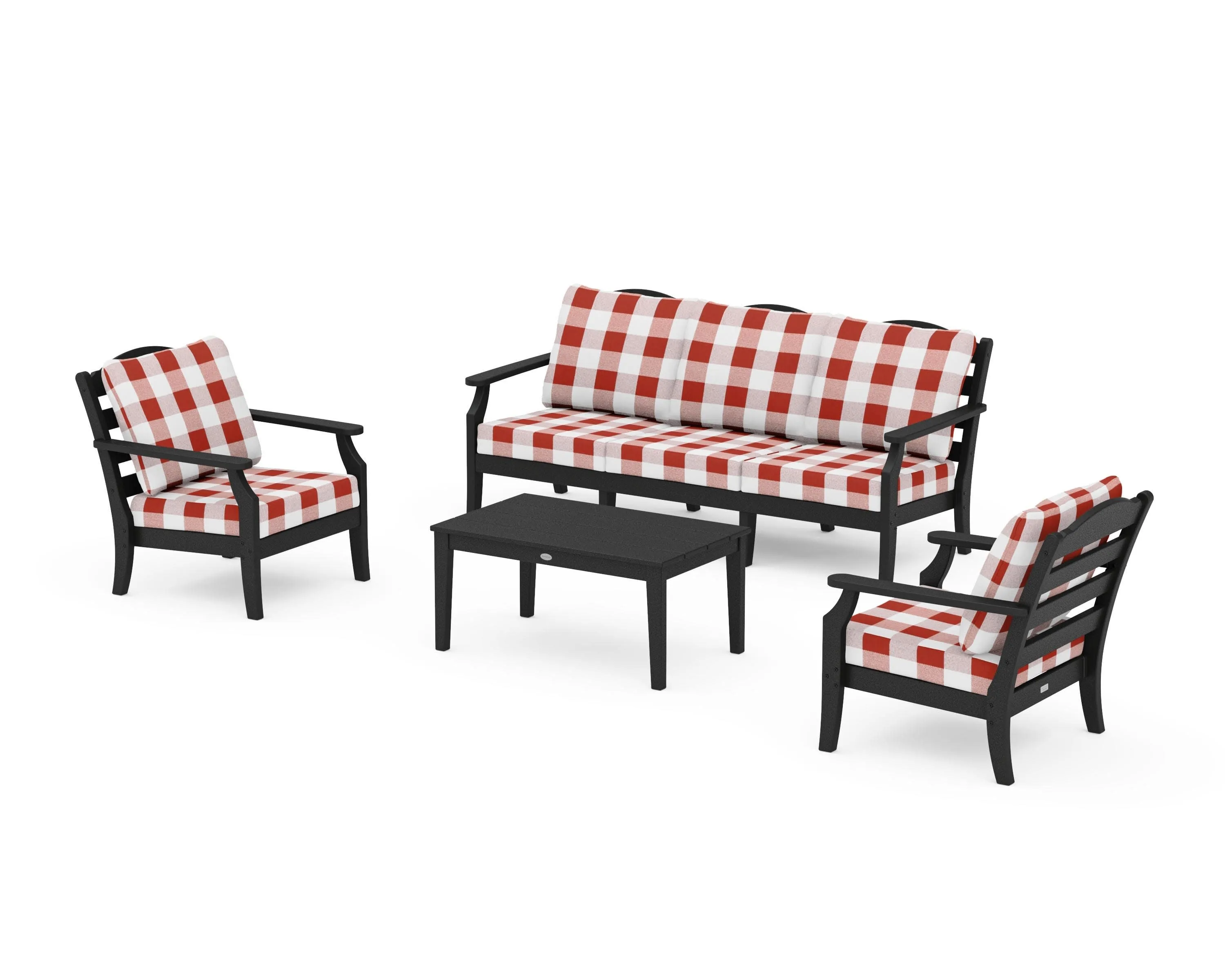 Savannah 4-Piece Deep Seating Set with Sofa