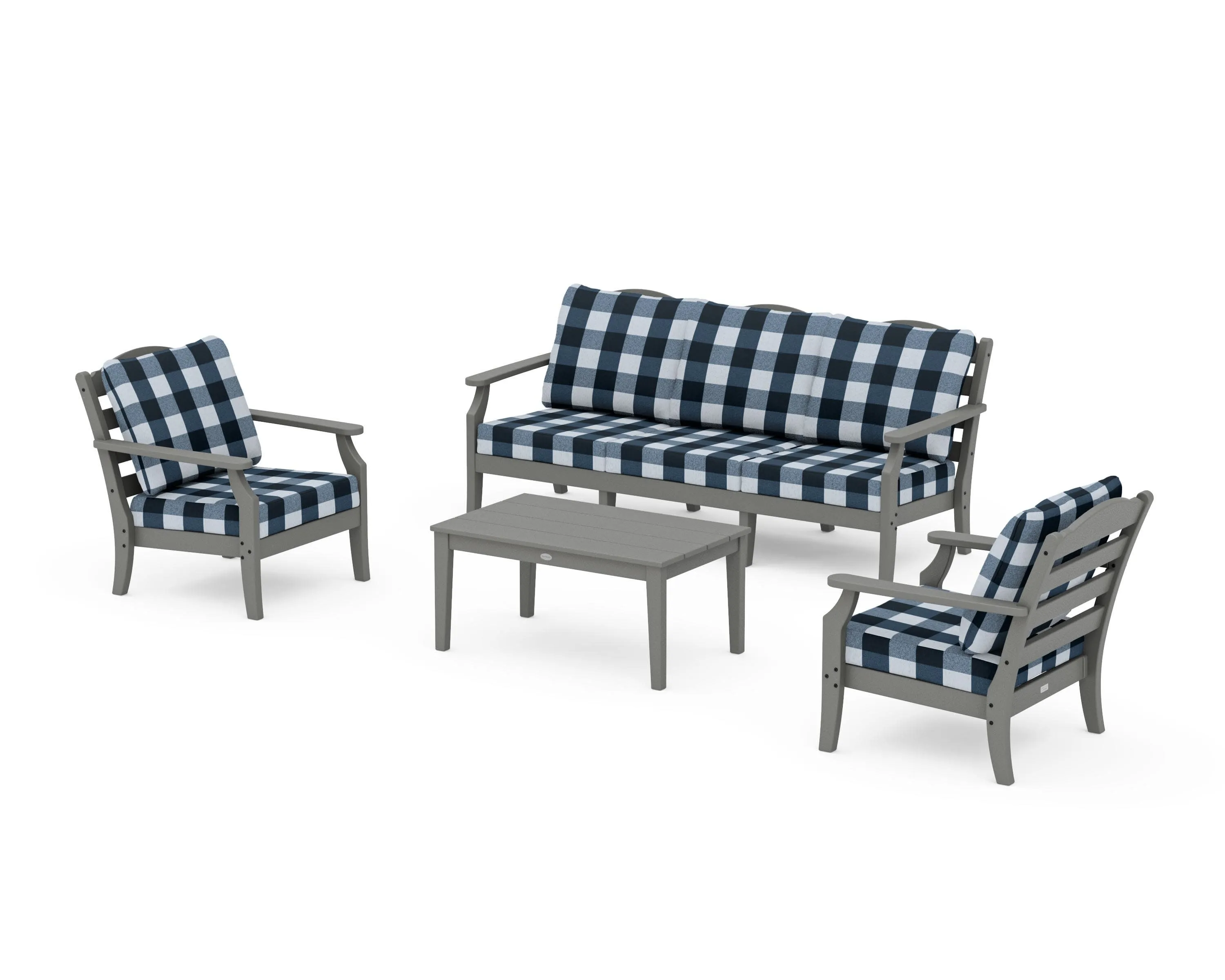 Savannah 4-Piece Deep Seating Set with Sofa