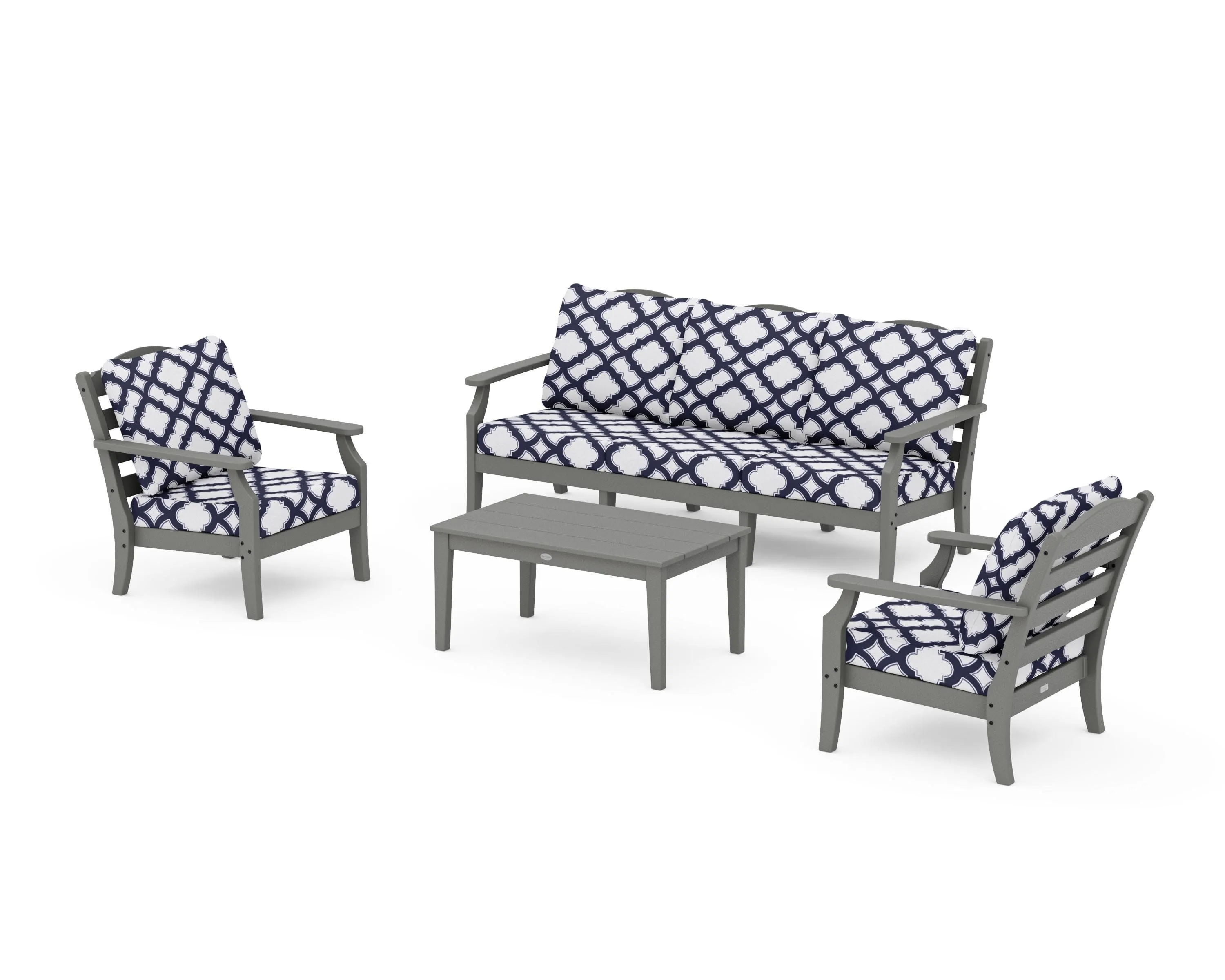 Savannah 4-Piece Deep Seating Set with Sofa