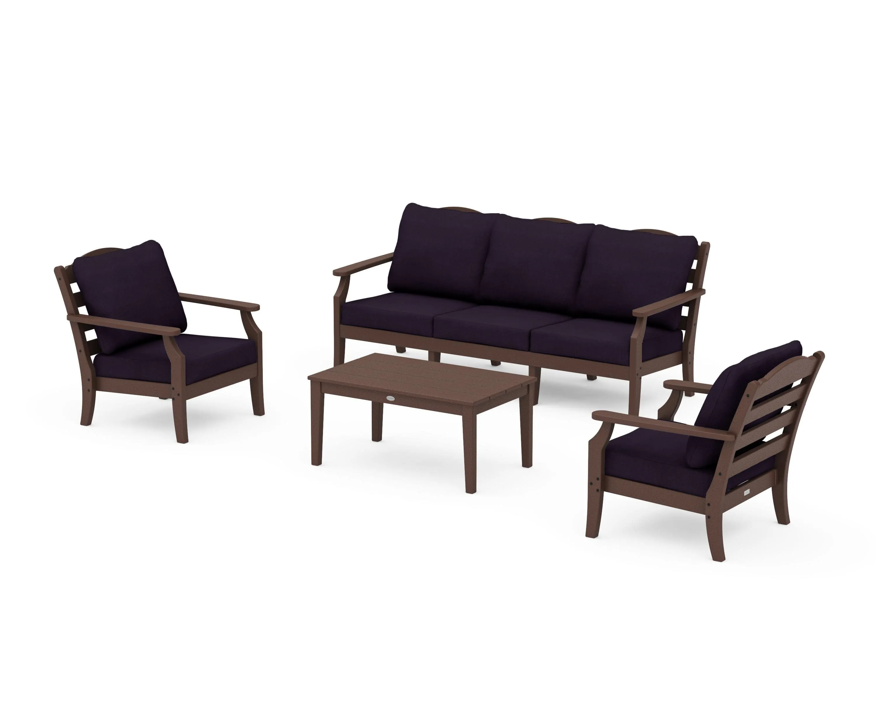 Savannah 4-Piece Deep Seating Set with Sofa