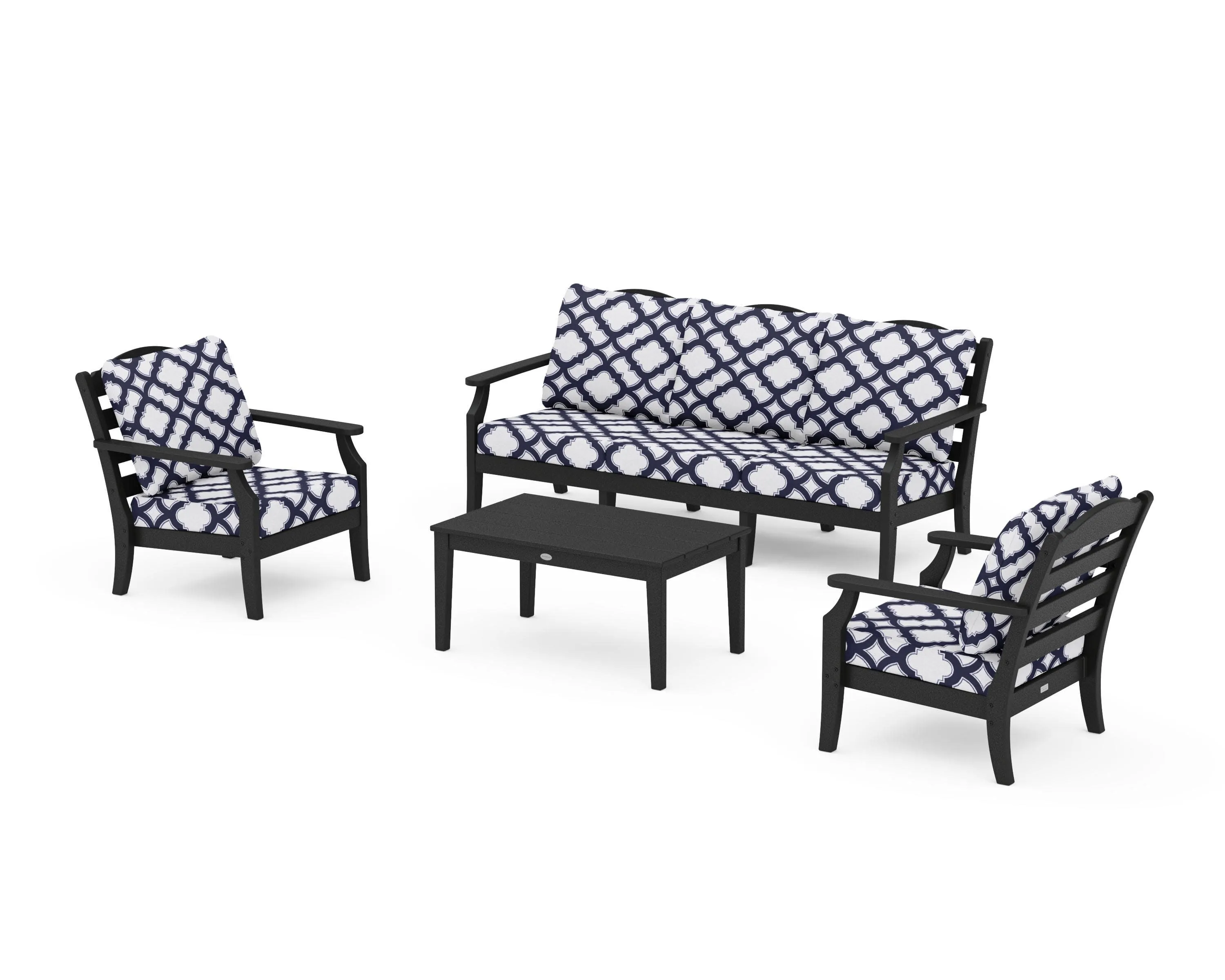Savannah 4-Piece Deep Seating Set with Sofa