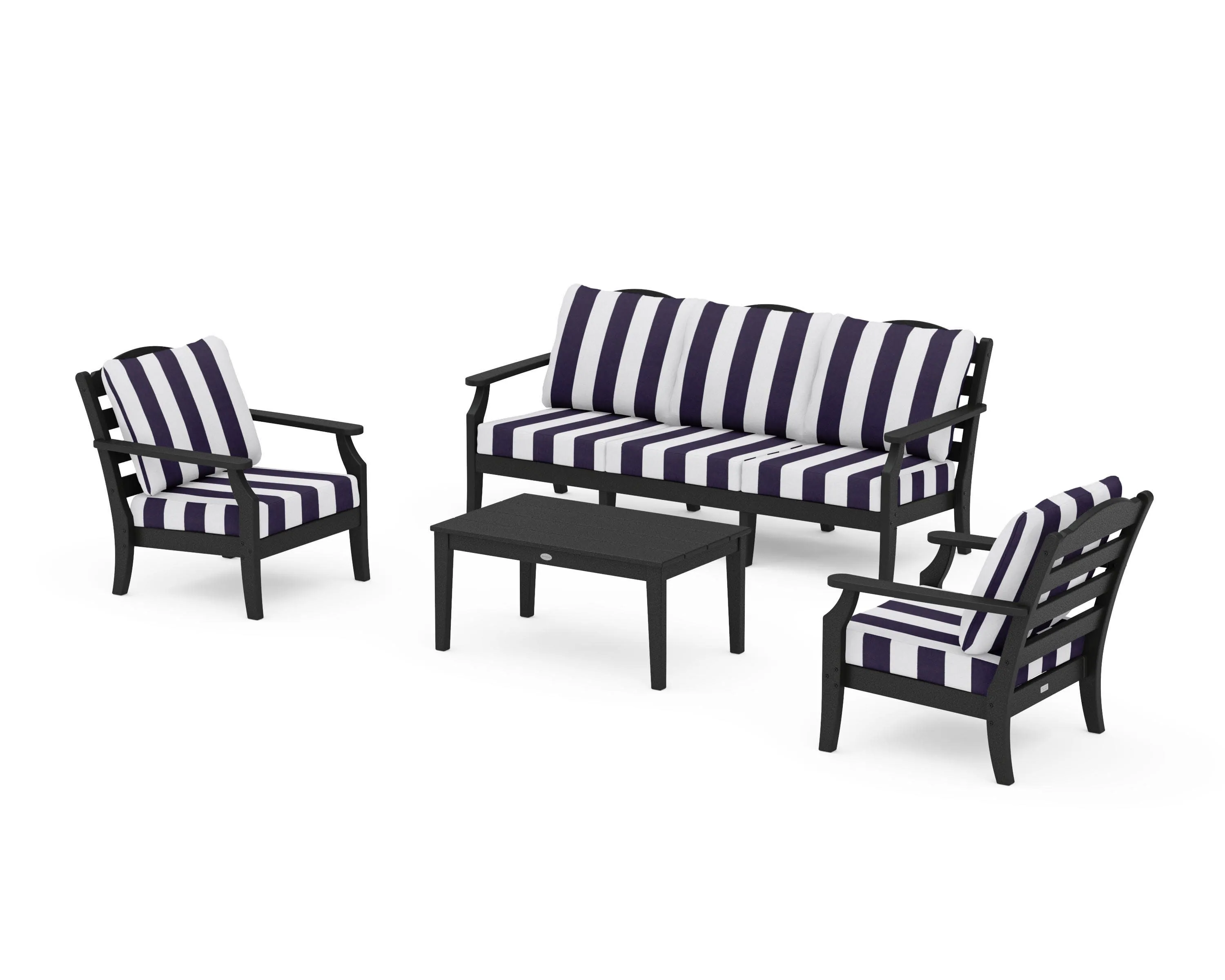Savannah 4-Piece Deep Seating Set with Sofa