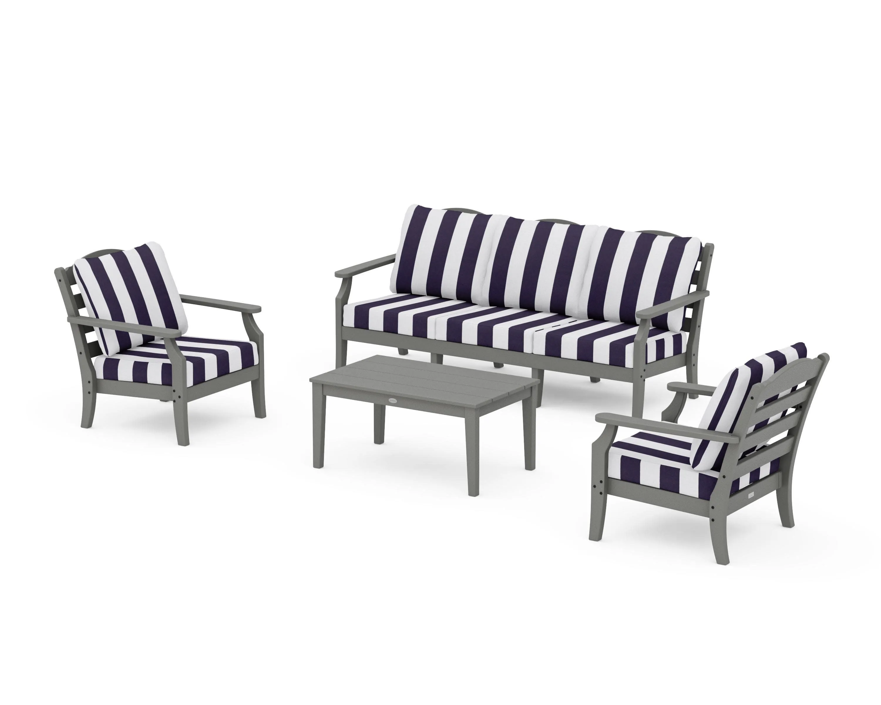 Savannah 4-Piece Deep Seating Set with Sofa
