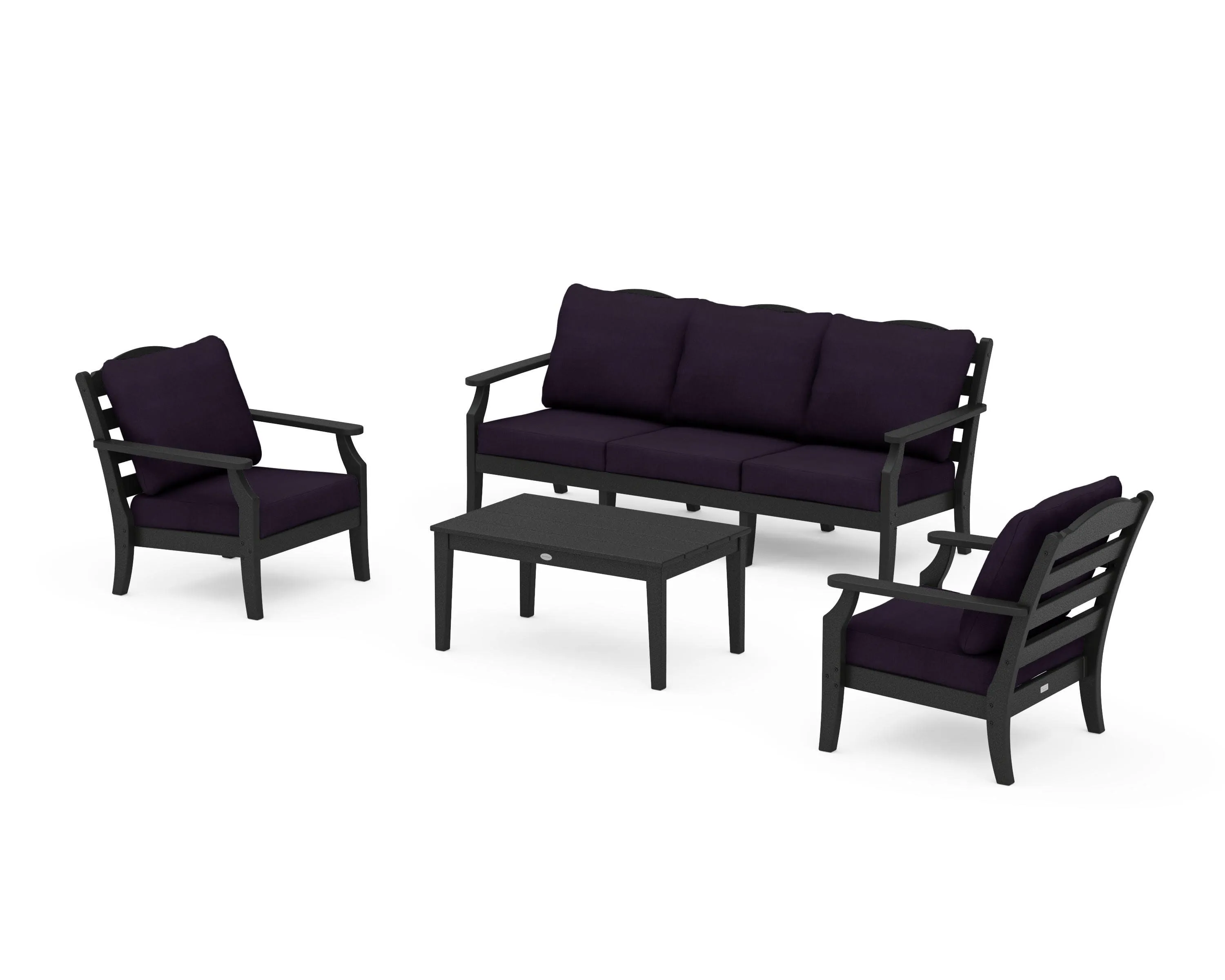 Savannah 4-Piece Deep Seating Set with Sofa
