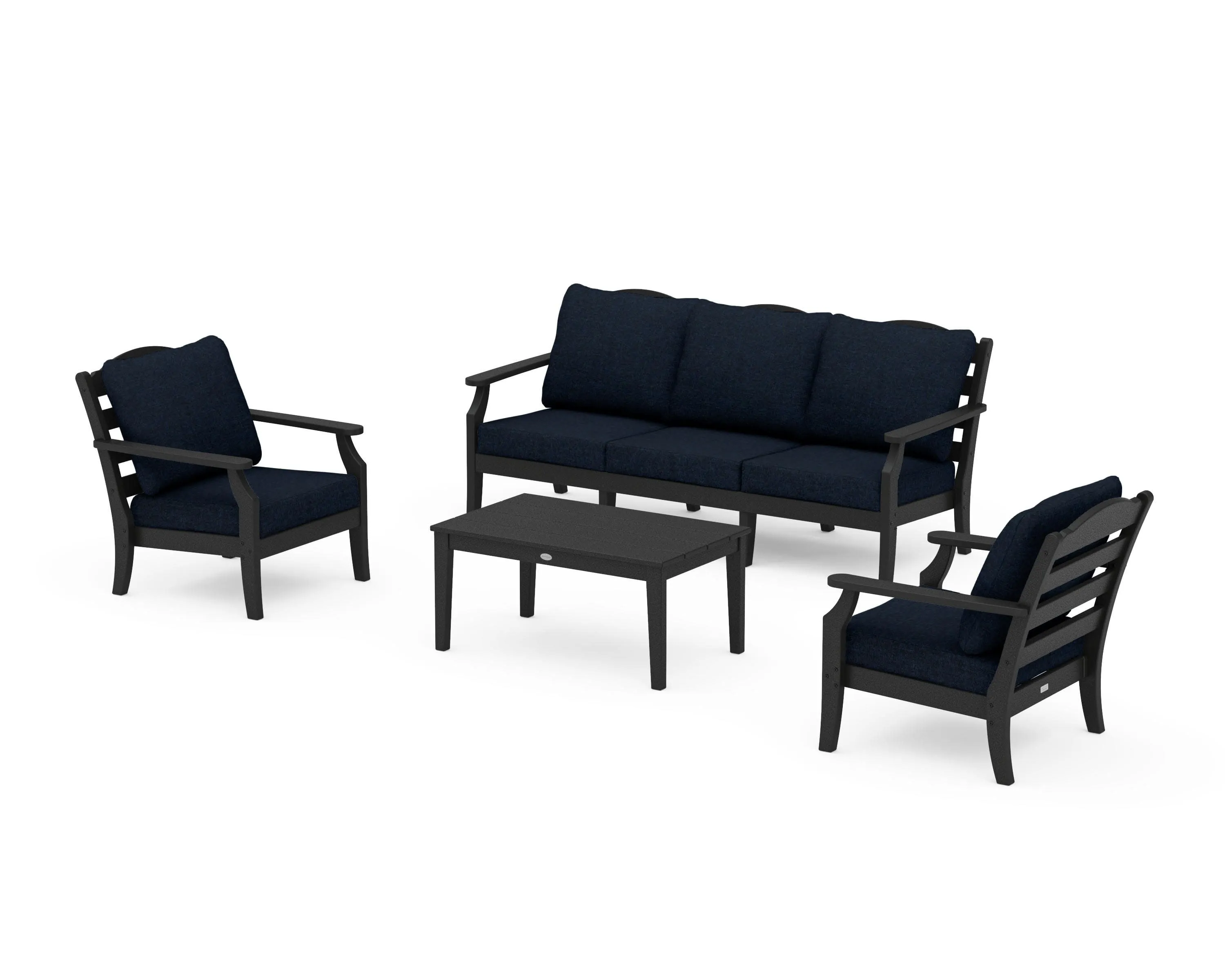 Savannah 4-Piece Deep Seating Set with Sofa