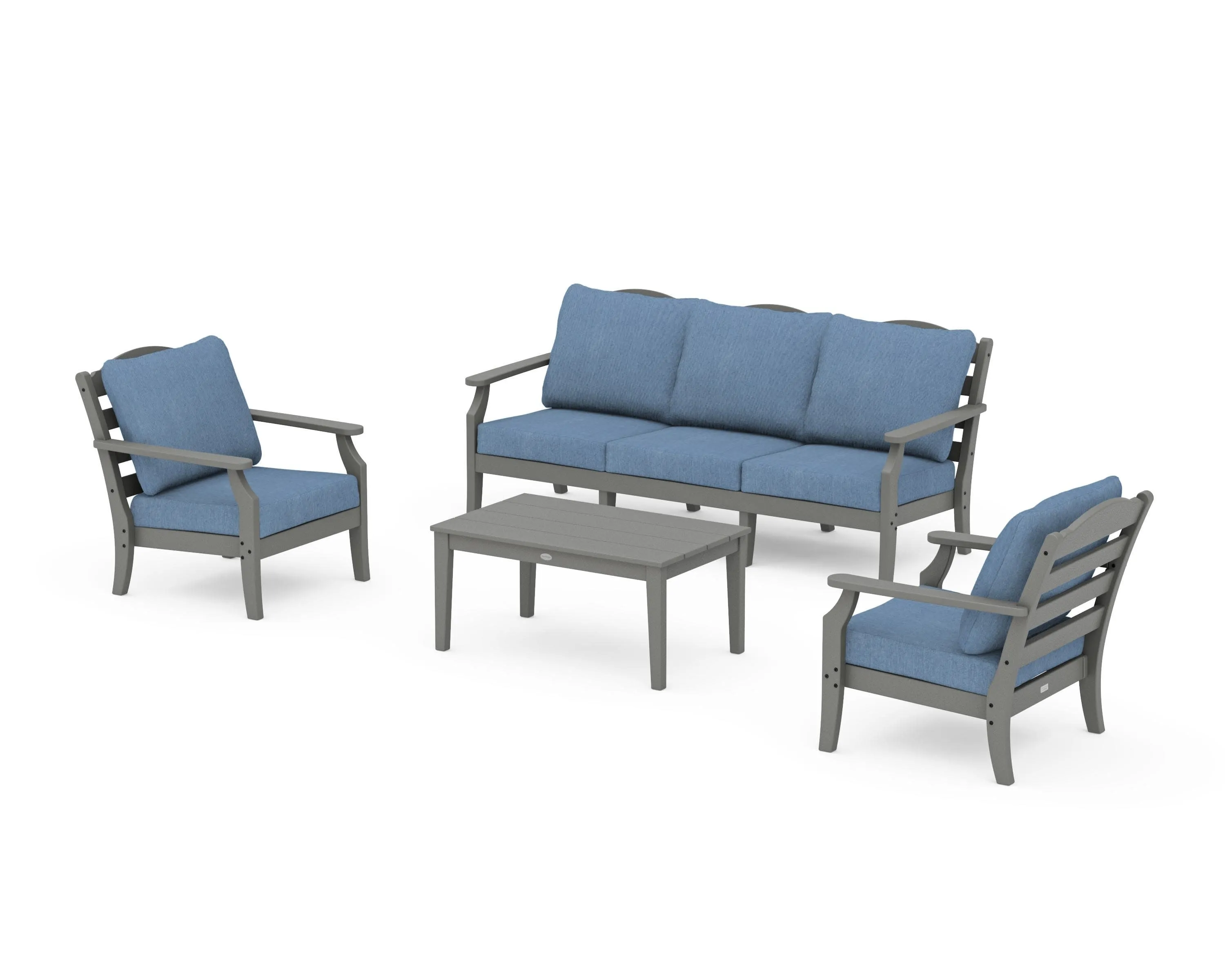 Savannah 4-Piece Deep Seating Set with Sofa