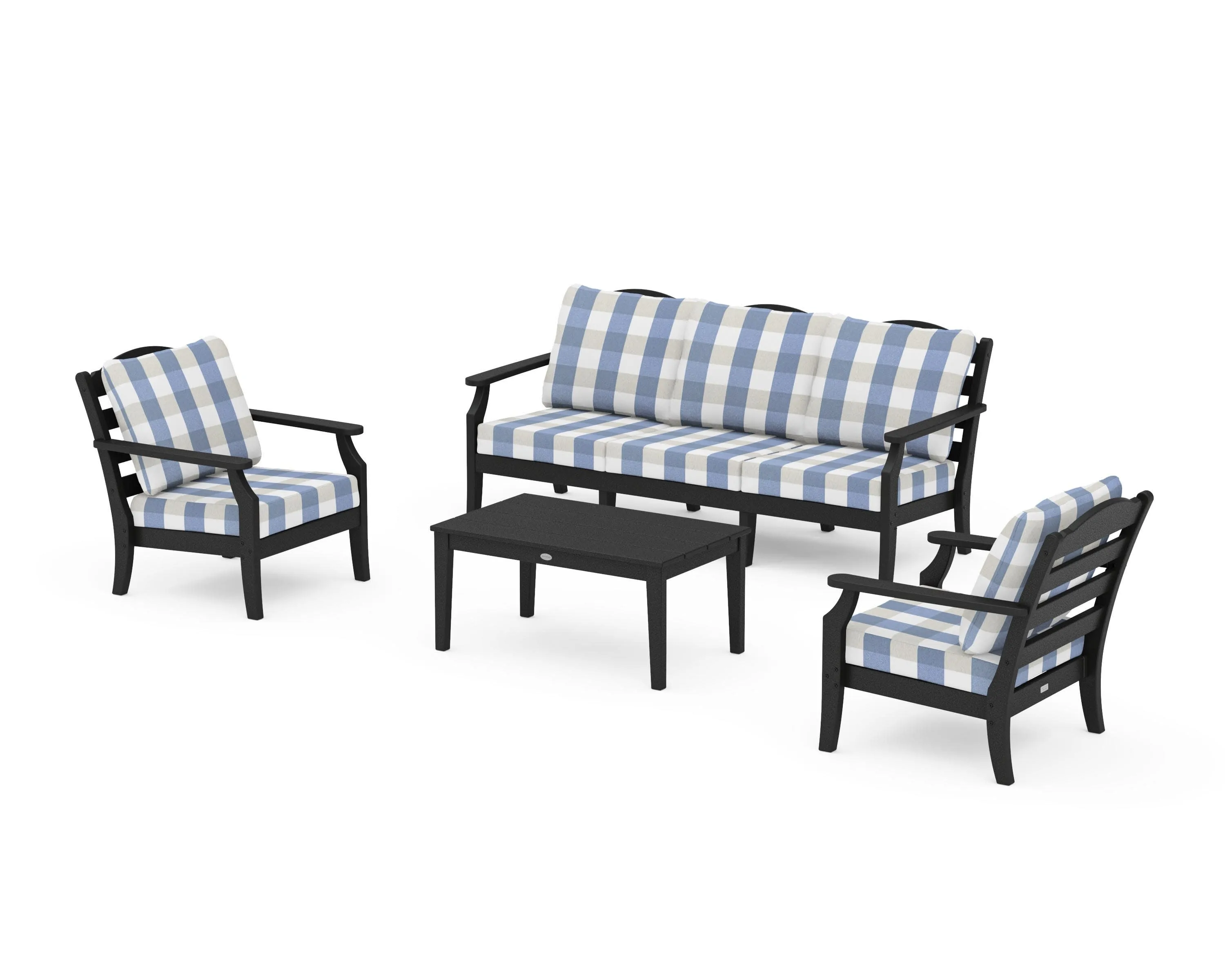 Savannah 4-Piece Deep Seating Set with Sofa