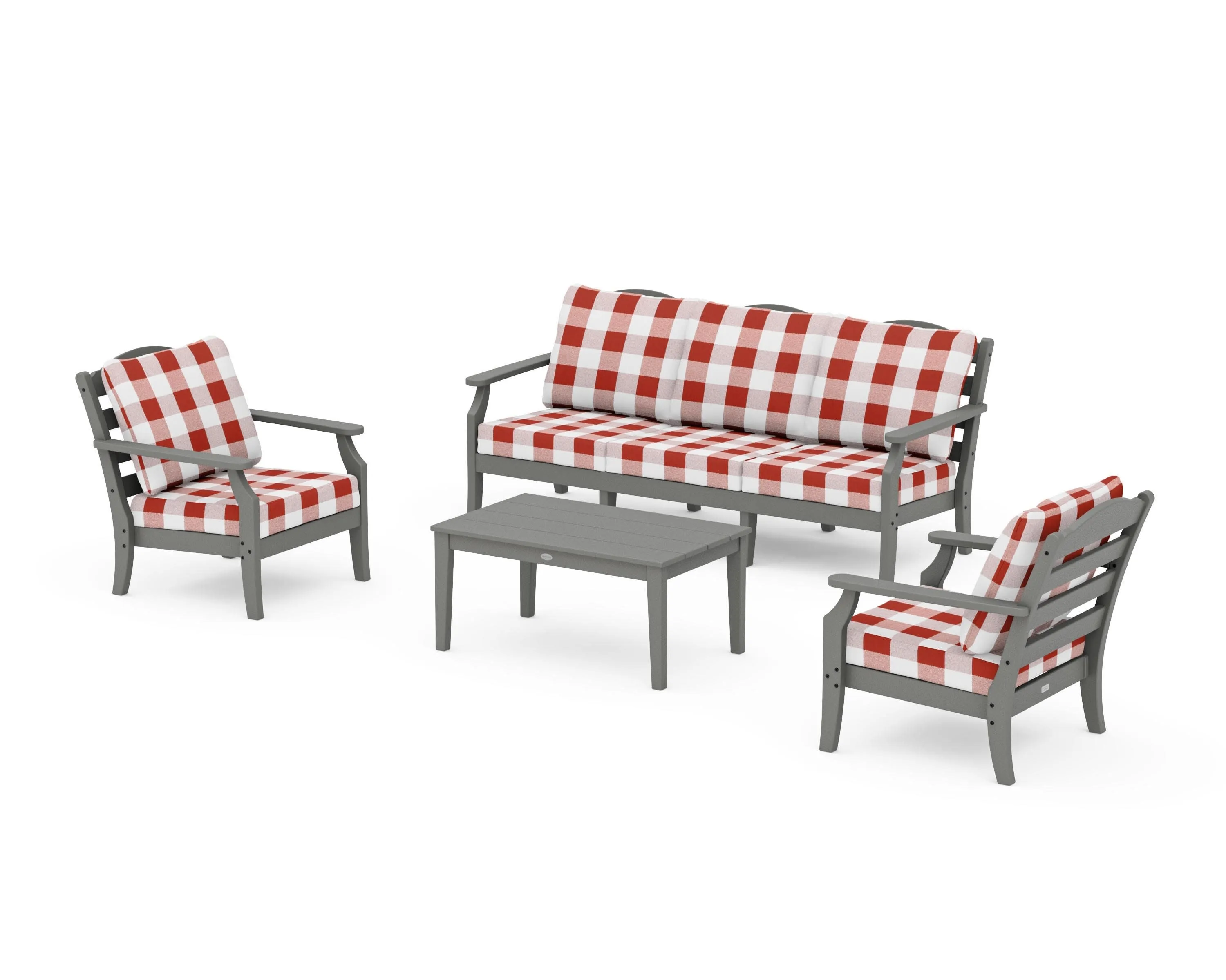 Savannah 4-Piece Deep Seating Set with Sofa