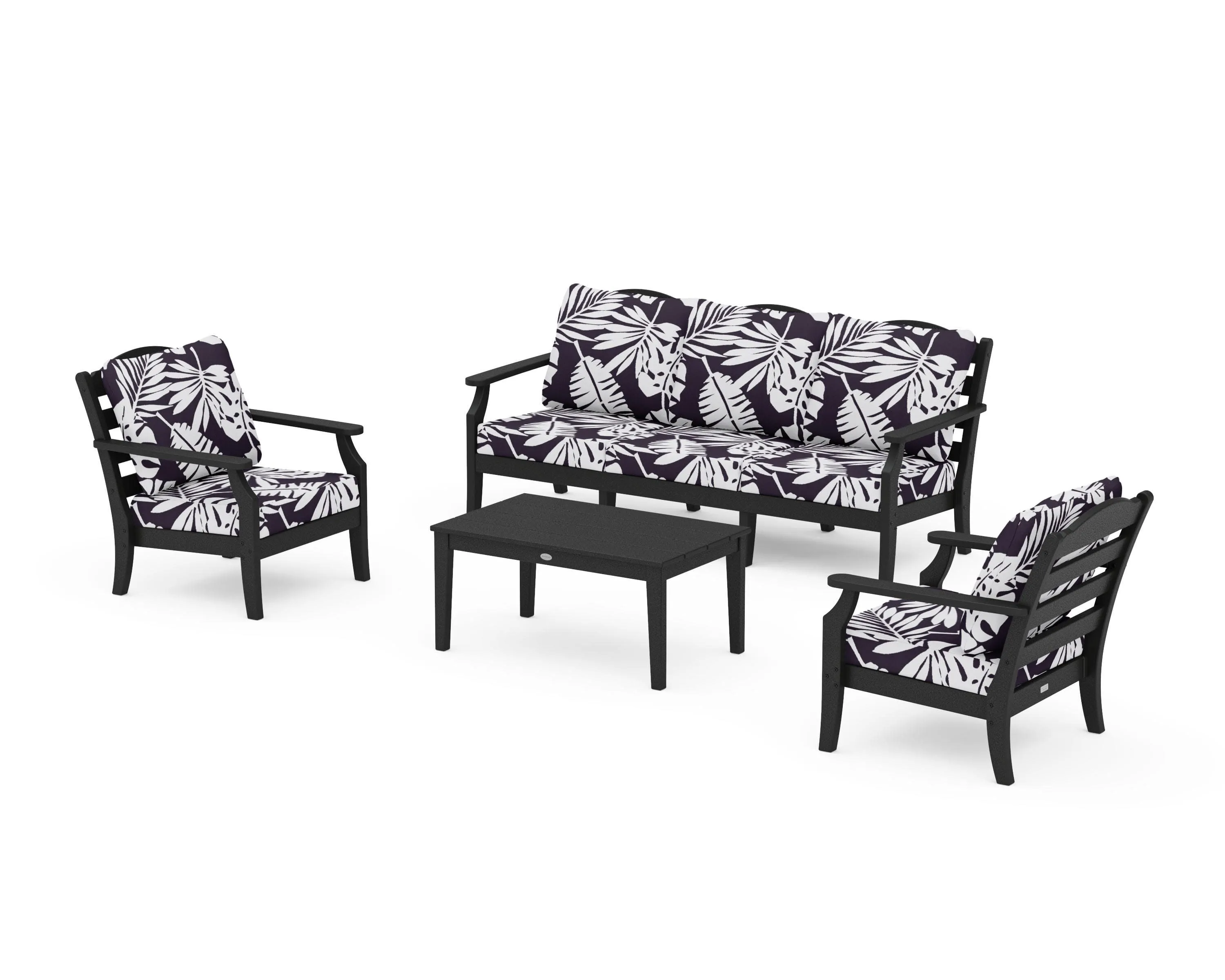 Savannah 4-Piece Deep Seating Set with Sofa