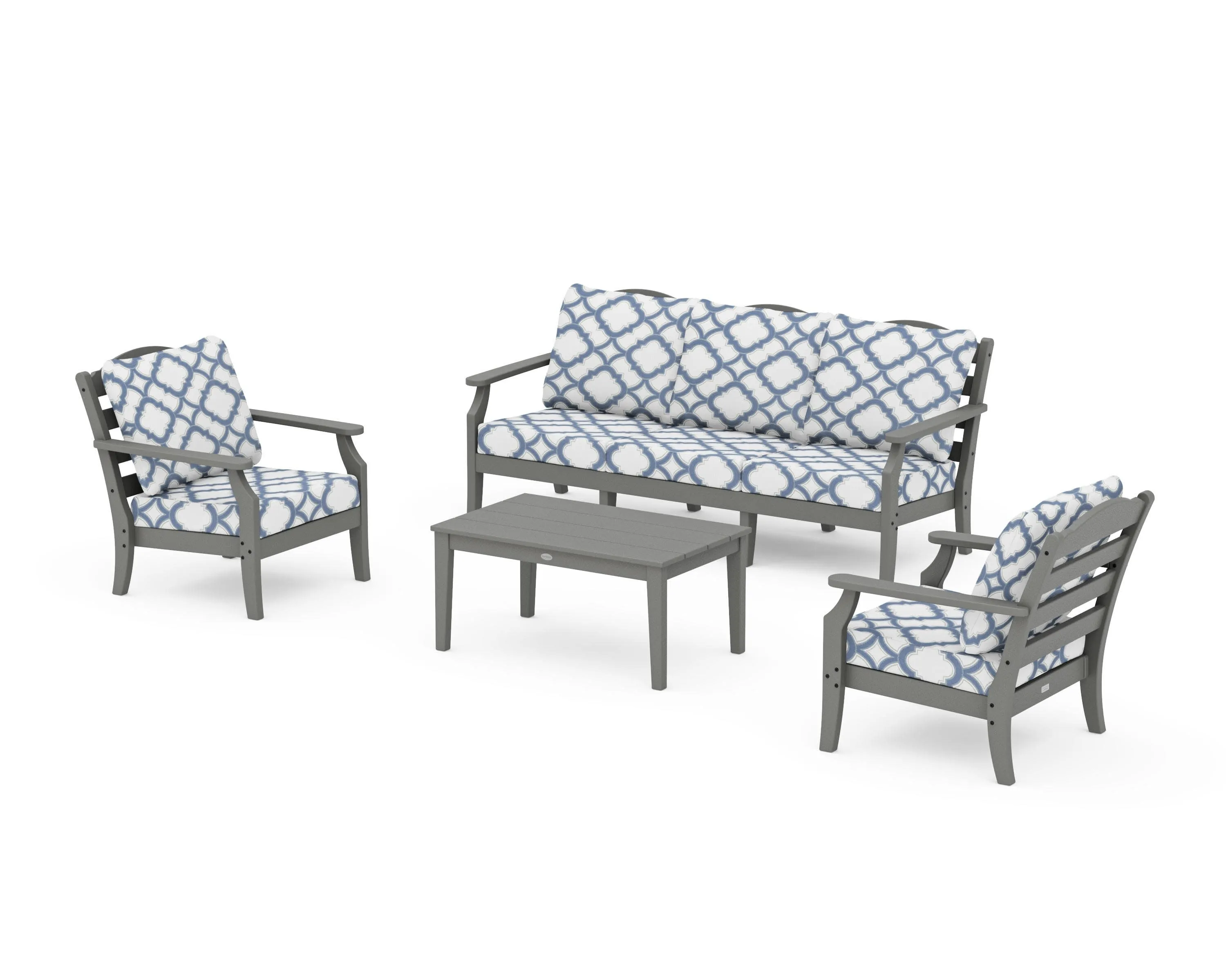 Savannah 4-Piece Deep Seating Set with Sofa