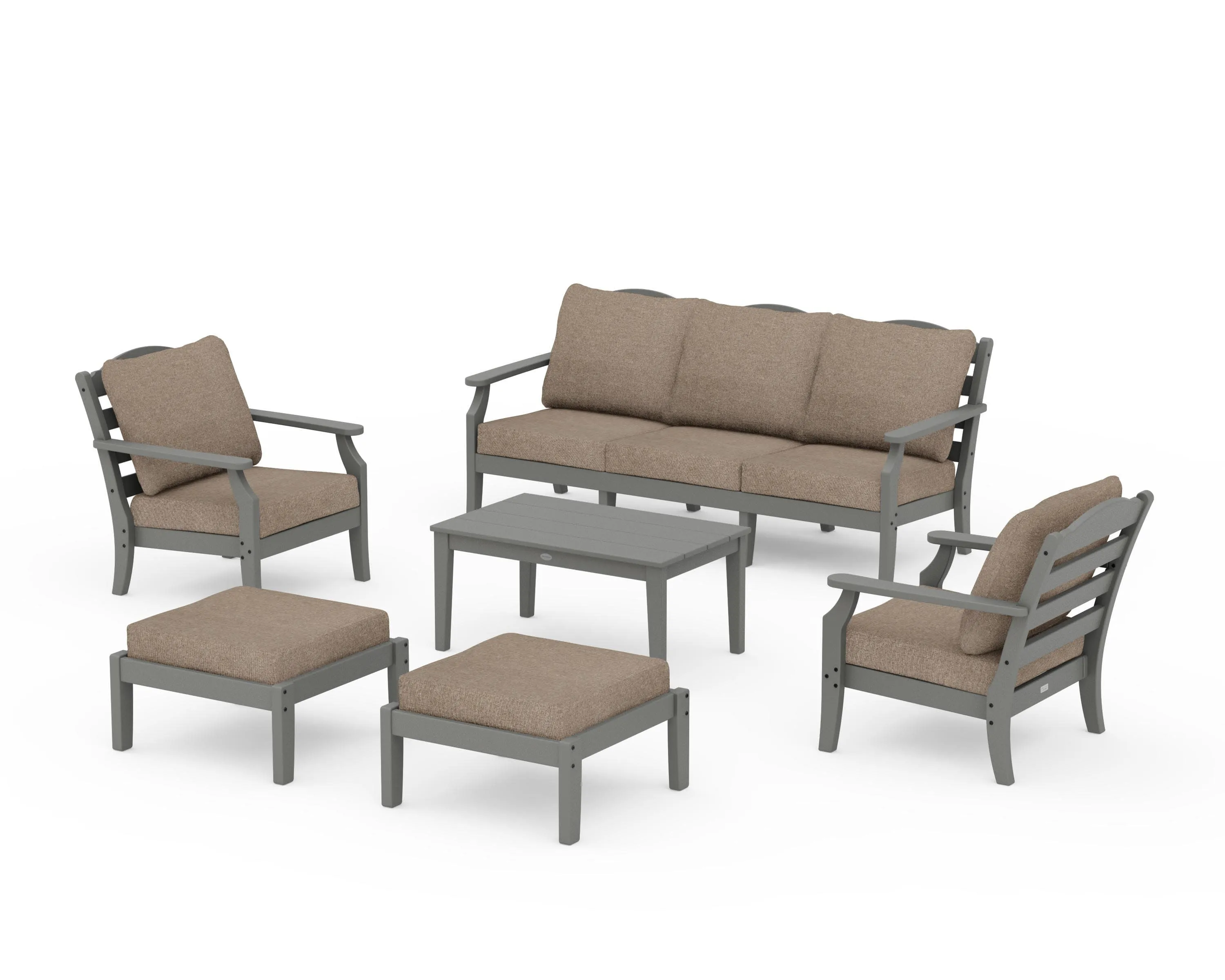 Savannah 6-Piece Lounge Sofa Set