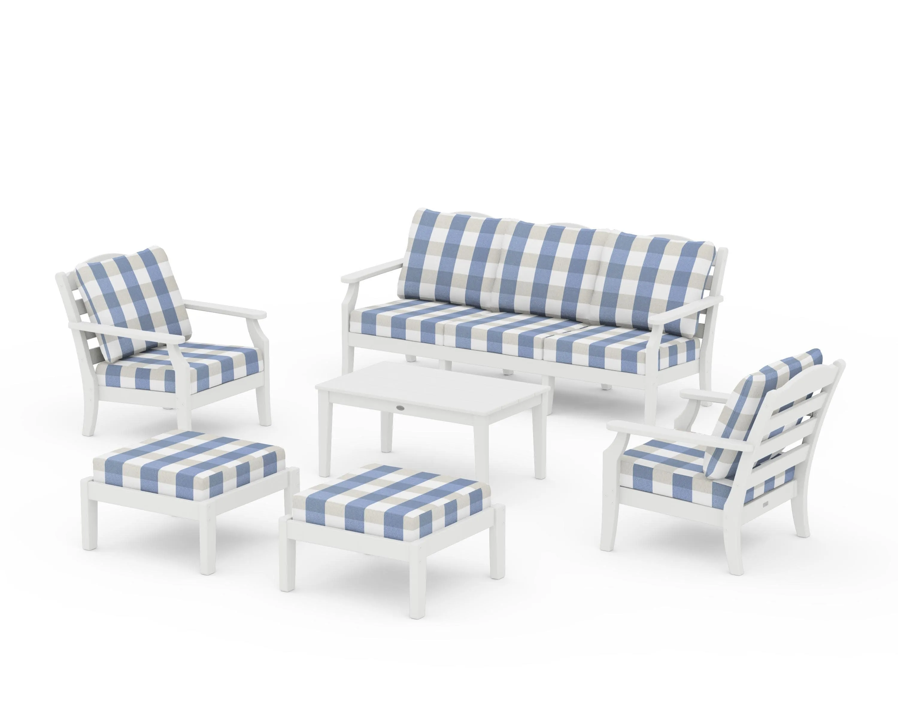 Savannah 6-Piece Lounge Sofa Set