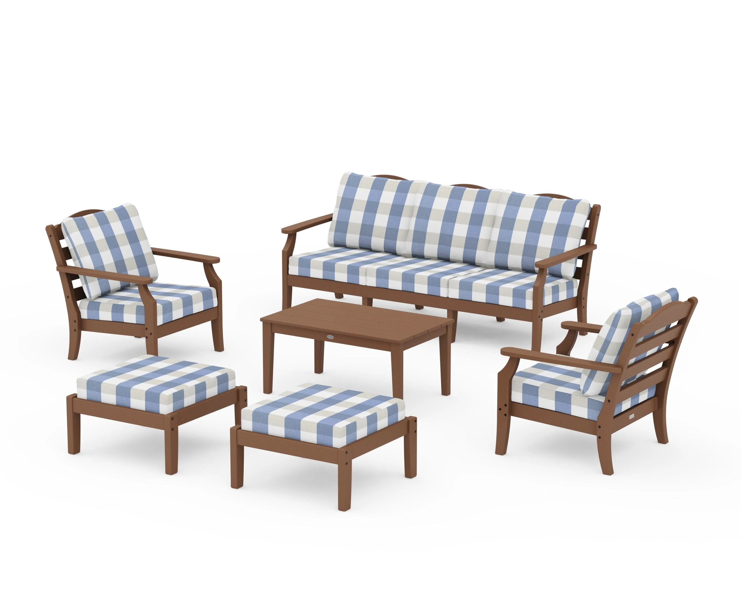 Savannah 6-Piece Lounge Sofa Set