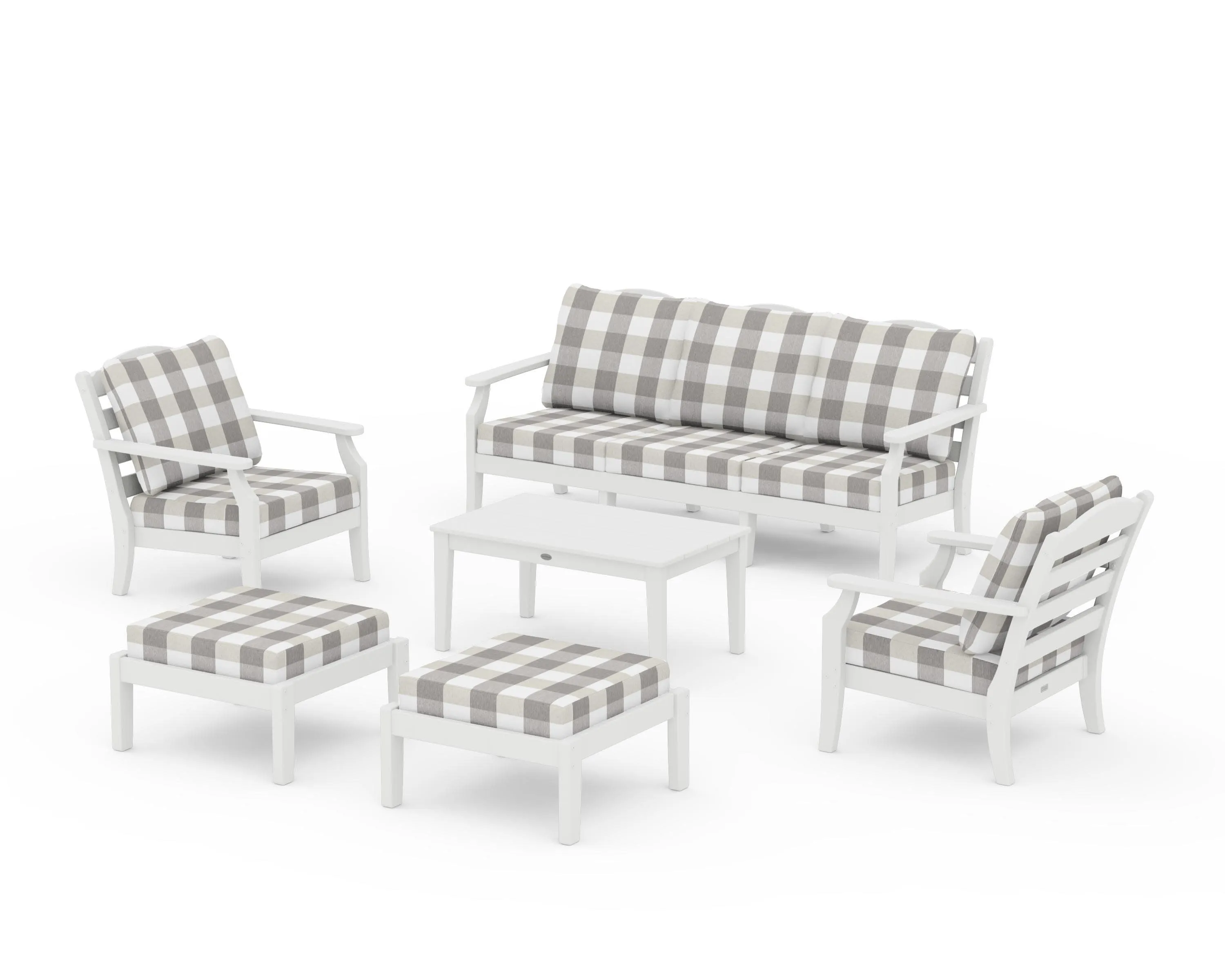Savannah 6-Piece Lounge Sofa Set
