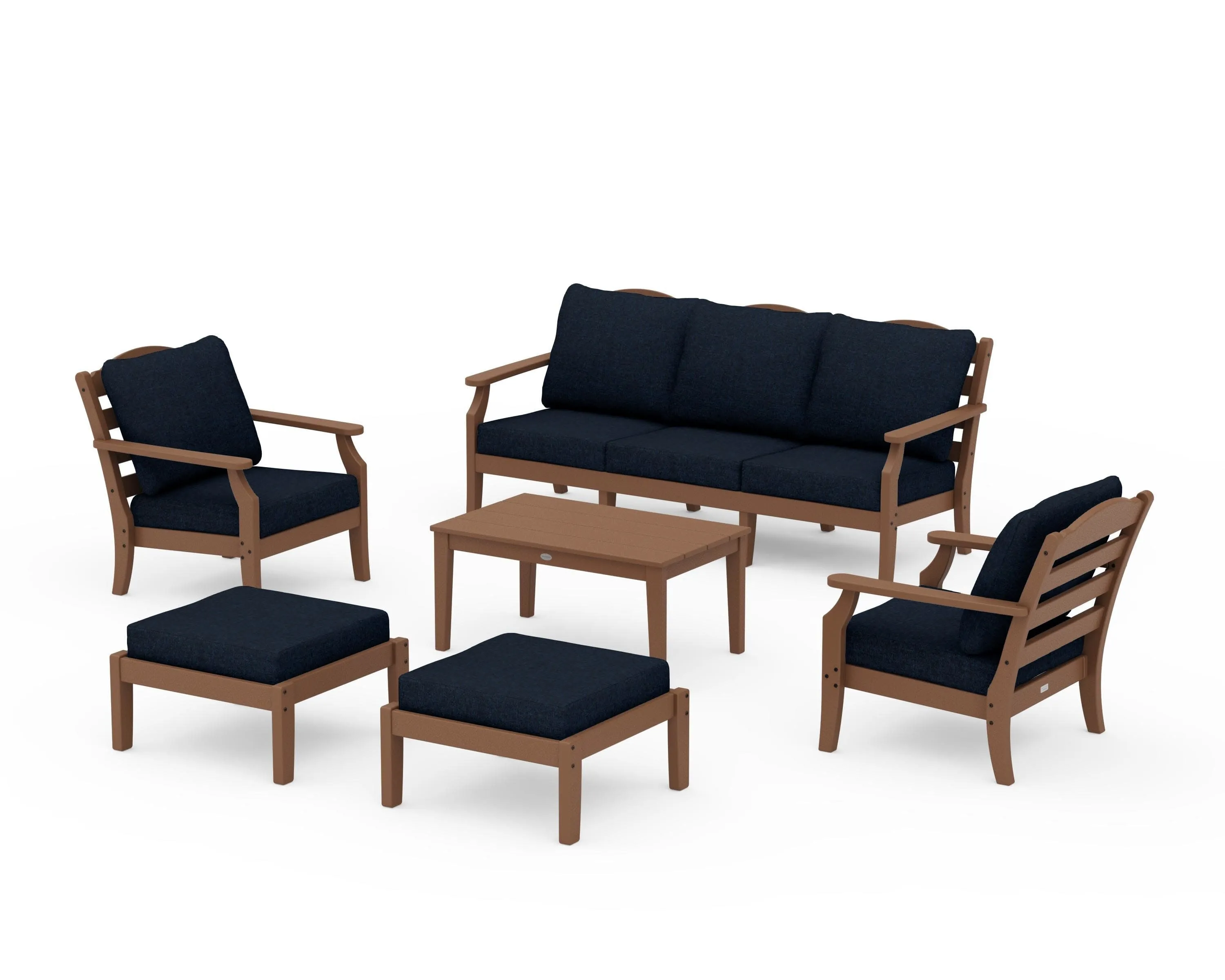 Savannah 6-Piece Lounge Sofa Set