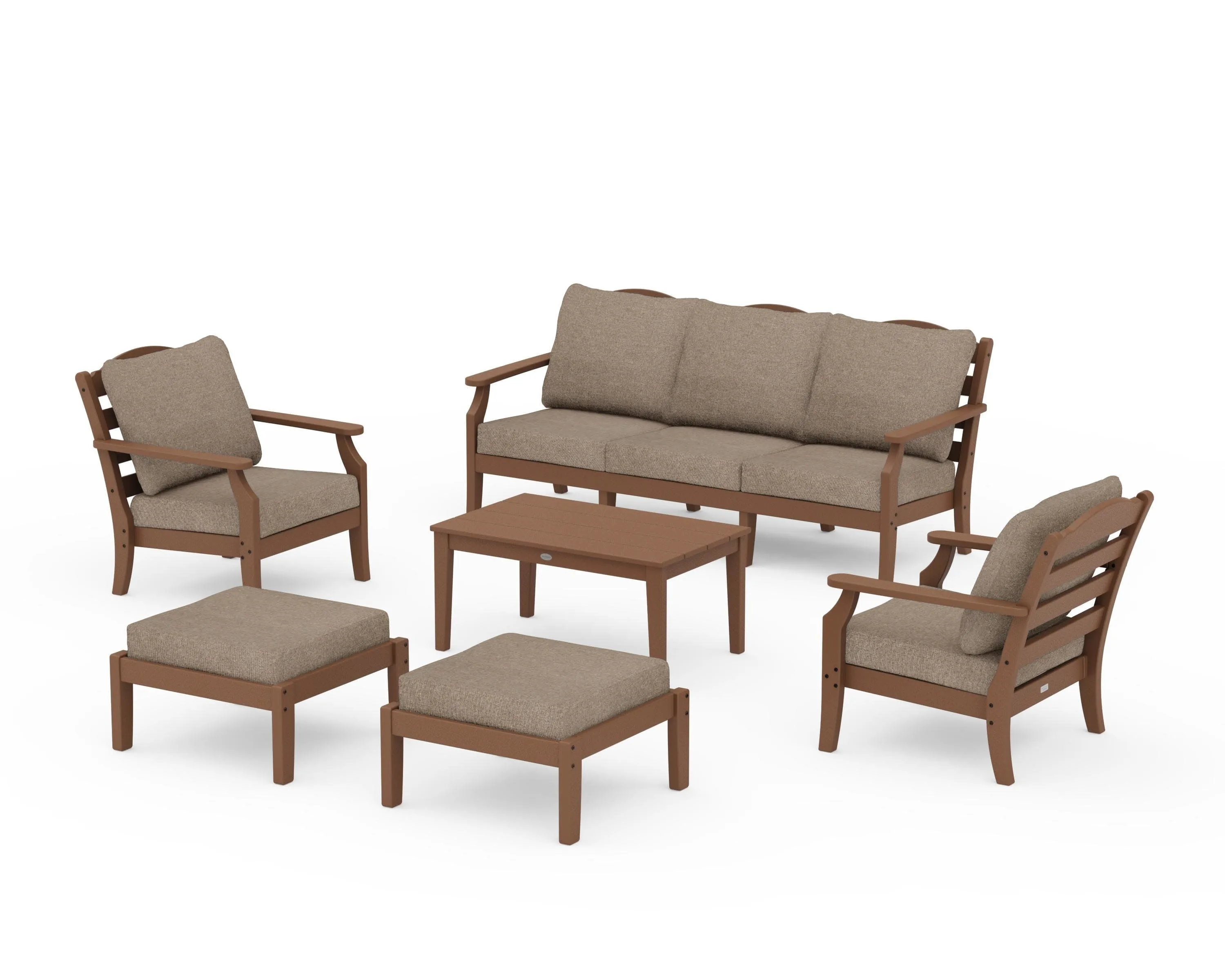 Savannah 6-Piece Lounge Sofa Set
