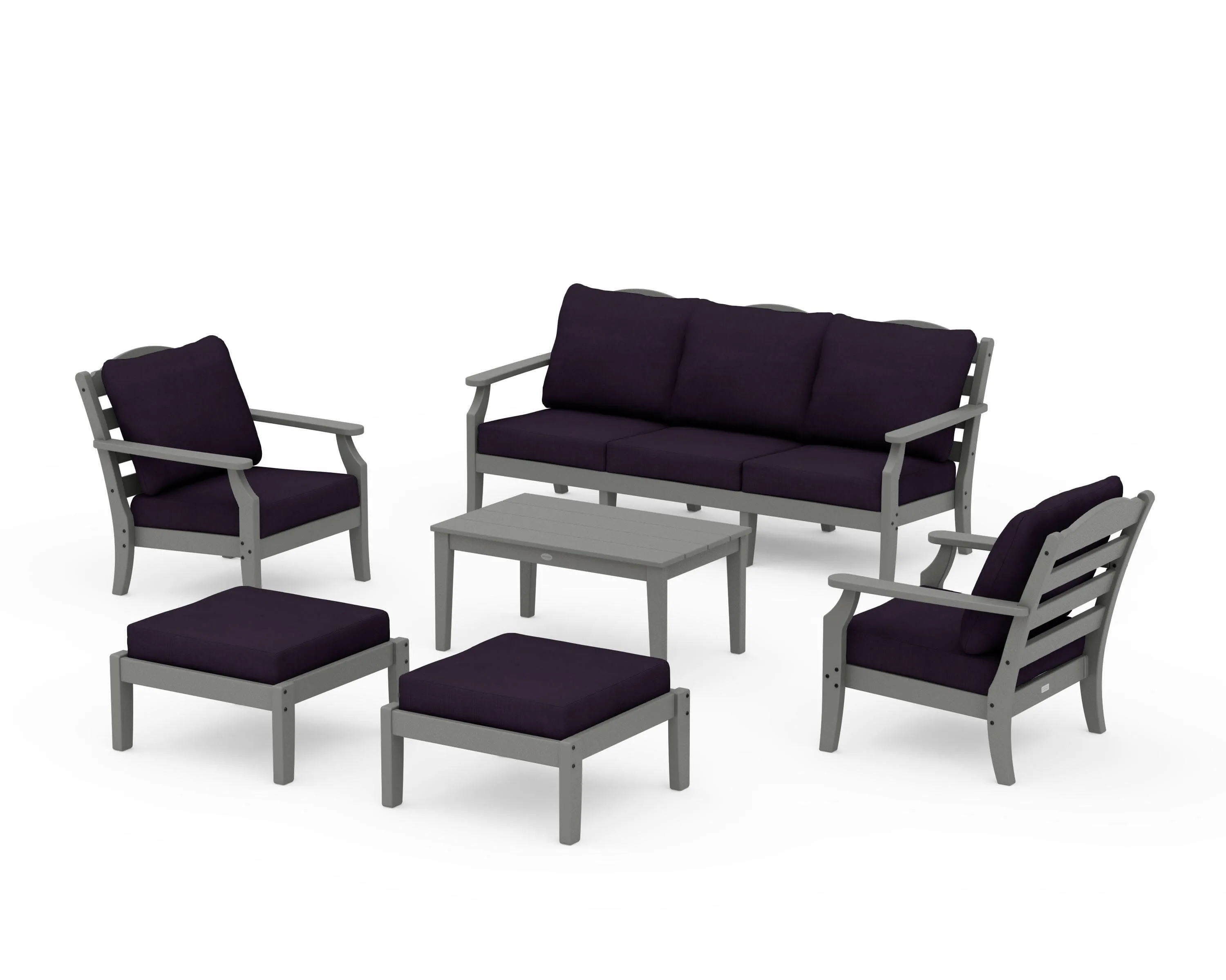 Savannah 6-Piece Lounge Sofa Set