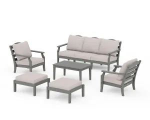 Savannah 6-Piece Lounge Sofa Setoutdoor patio dining furniture set