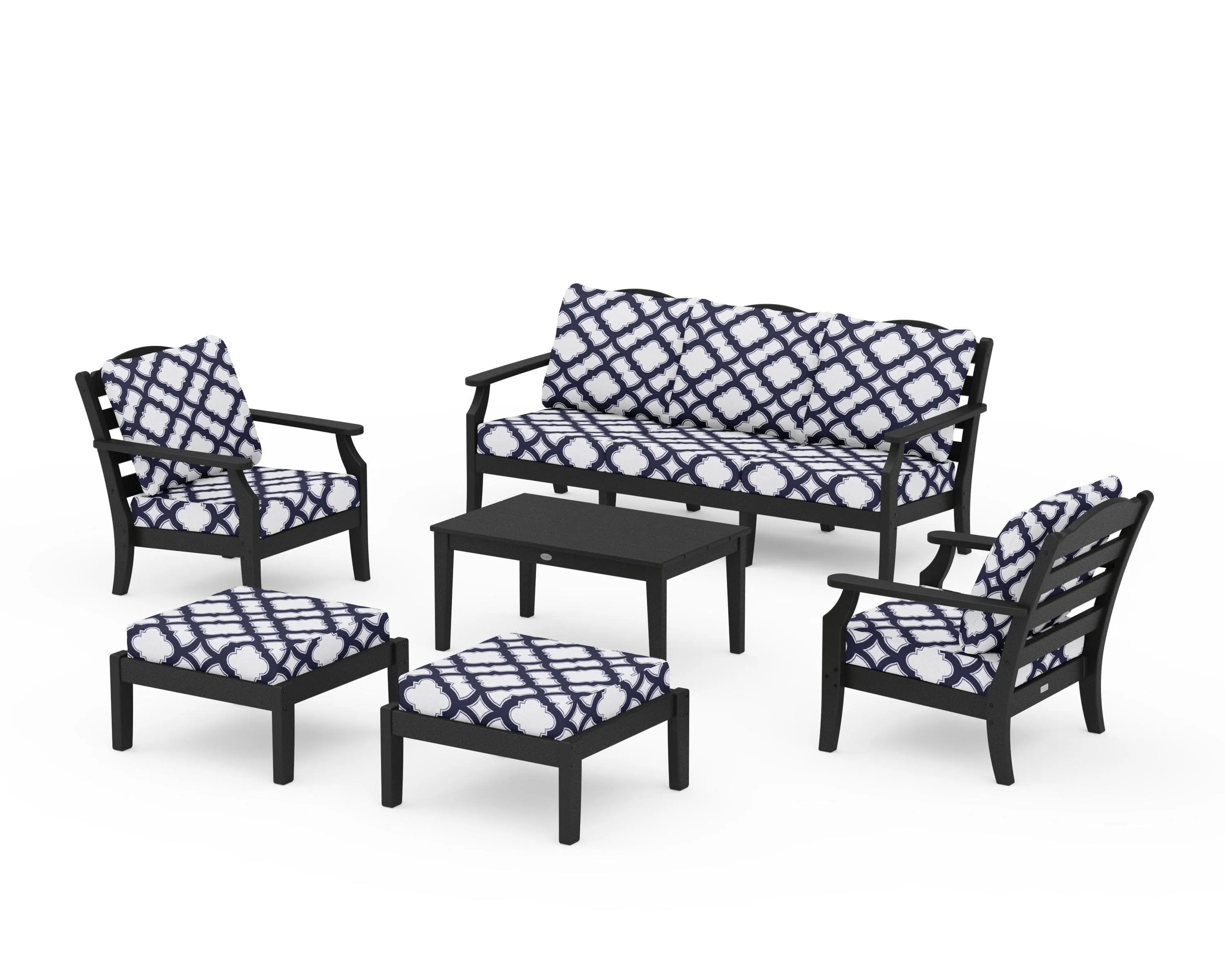 Savannah 6-Piece Lounge Sofa Set