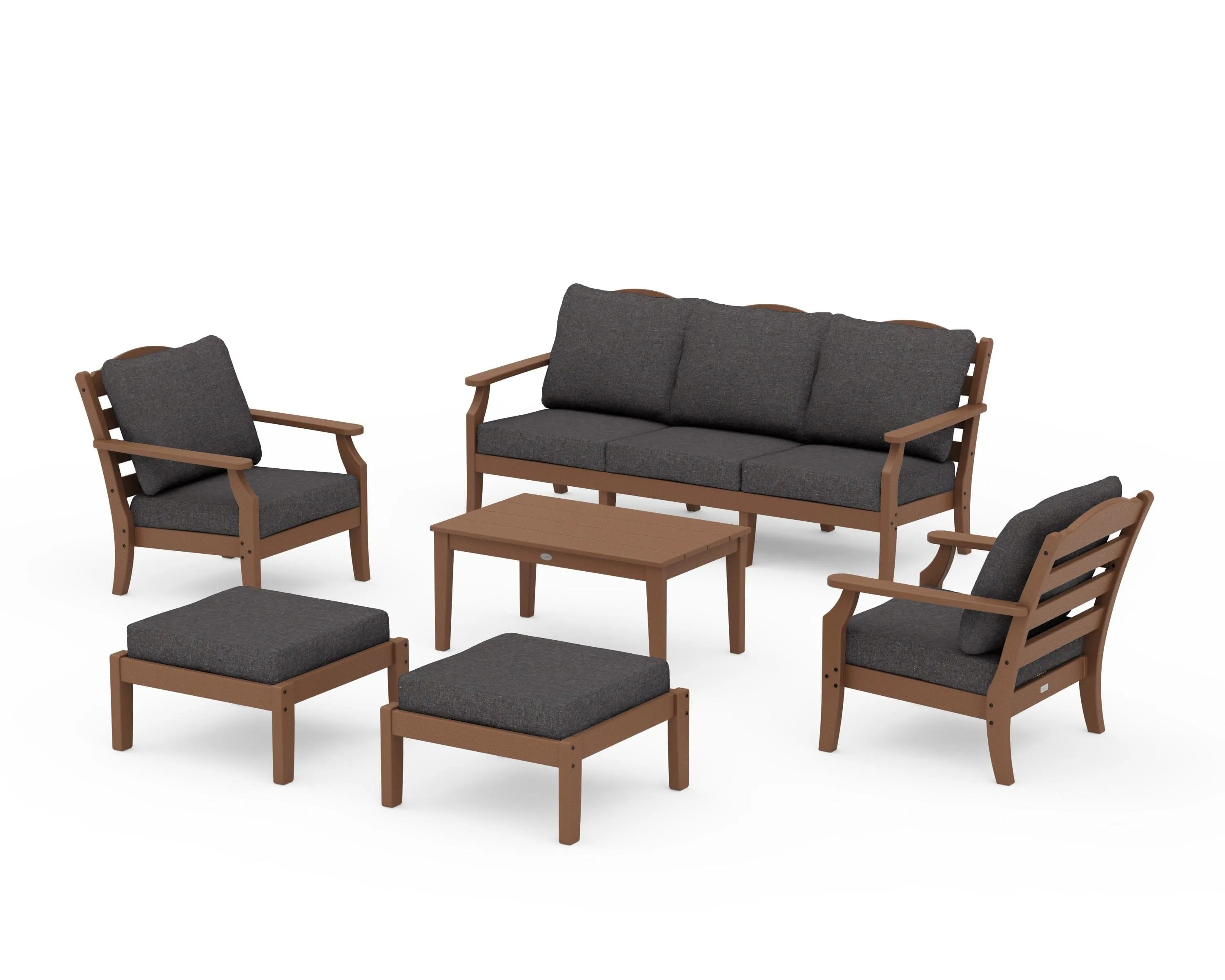 Savannah 6-Piece Lounge Sofa Set