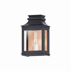 Savannah VX One Light Outdoor Wall Sconce Antique Copper / Black OxideOutdoor wall sconces with motion sensor