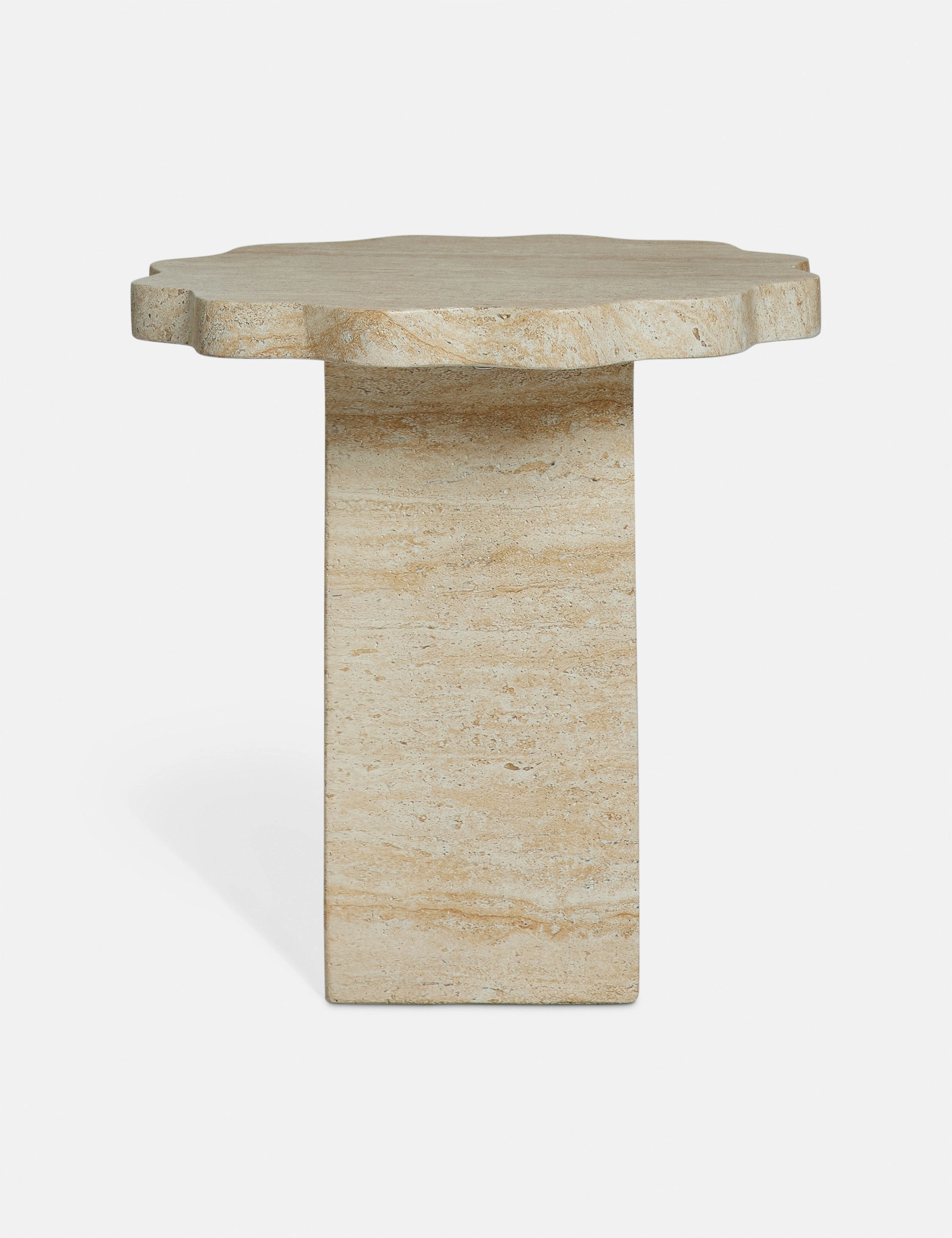 Scalloped Indoor / Outdoor Side Table by Sarah Sherman Samuel