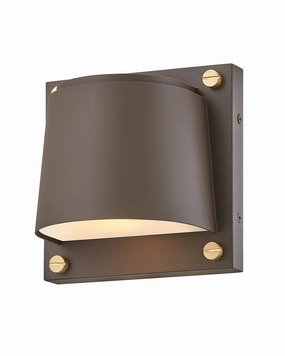 Scout LED Wall Mount Architectural BronzeOutdoor wall sconces with motion sensor