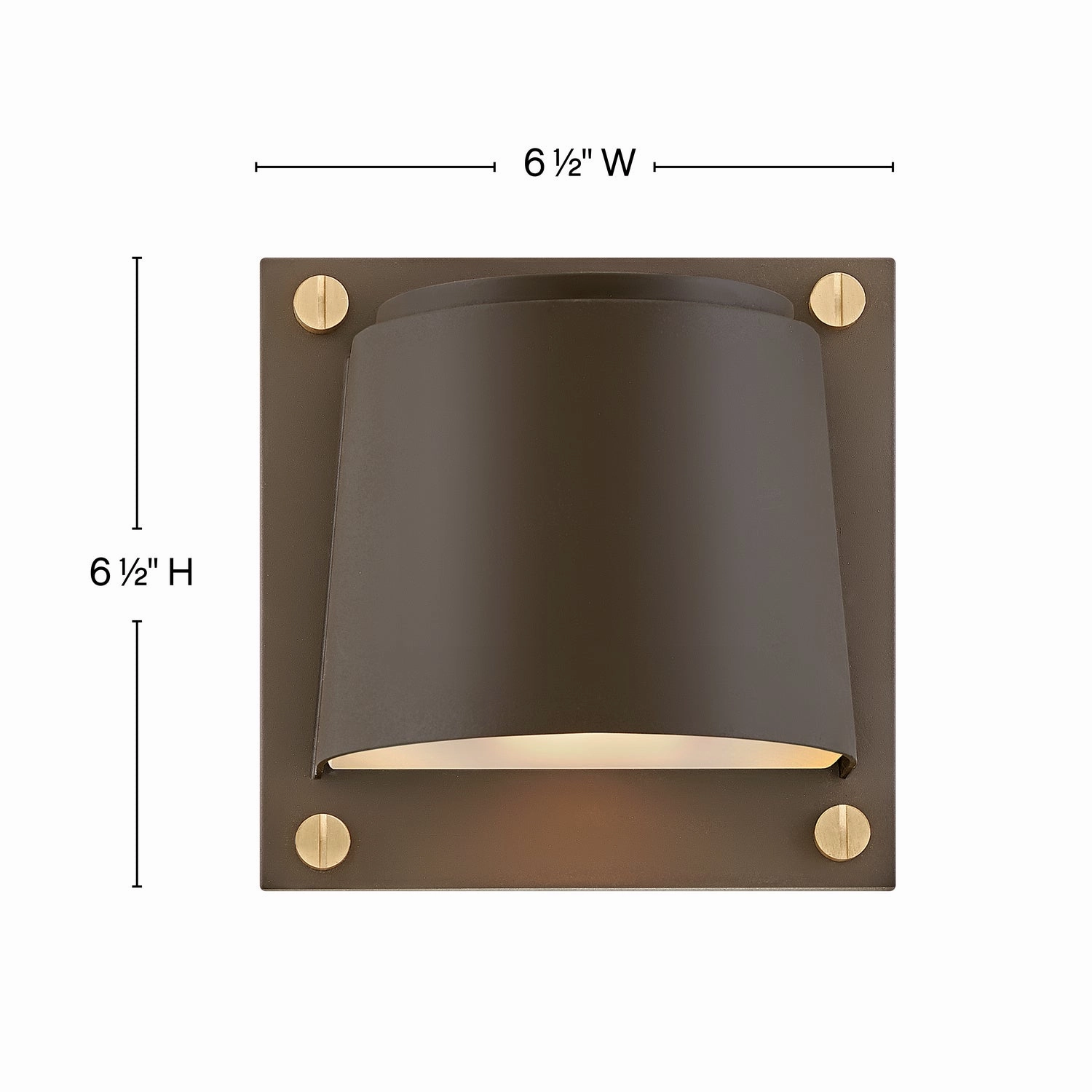 Scout LED Wall Mount Architectural Bronze