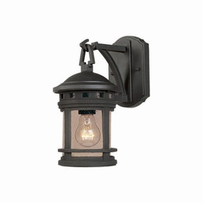 Sedona One Light Wall Lantern Oil Rubbed BronzeOutdoor wall sconces with motion sensor