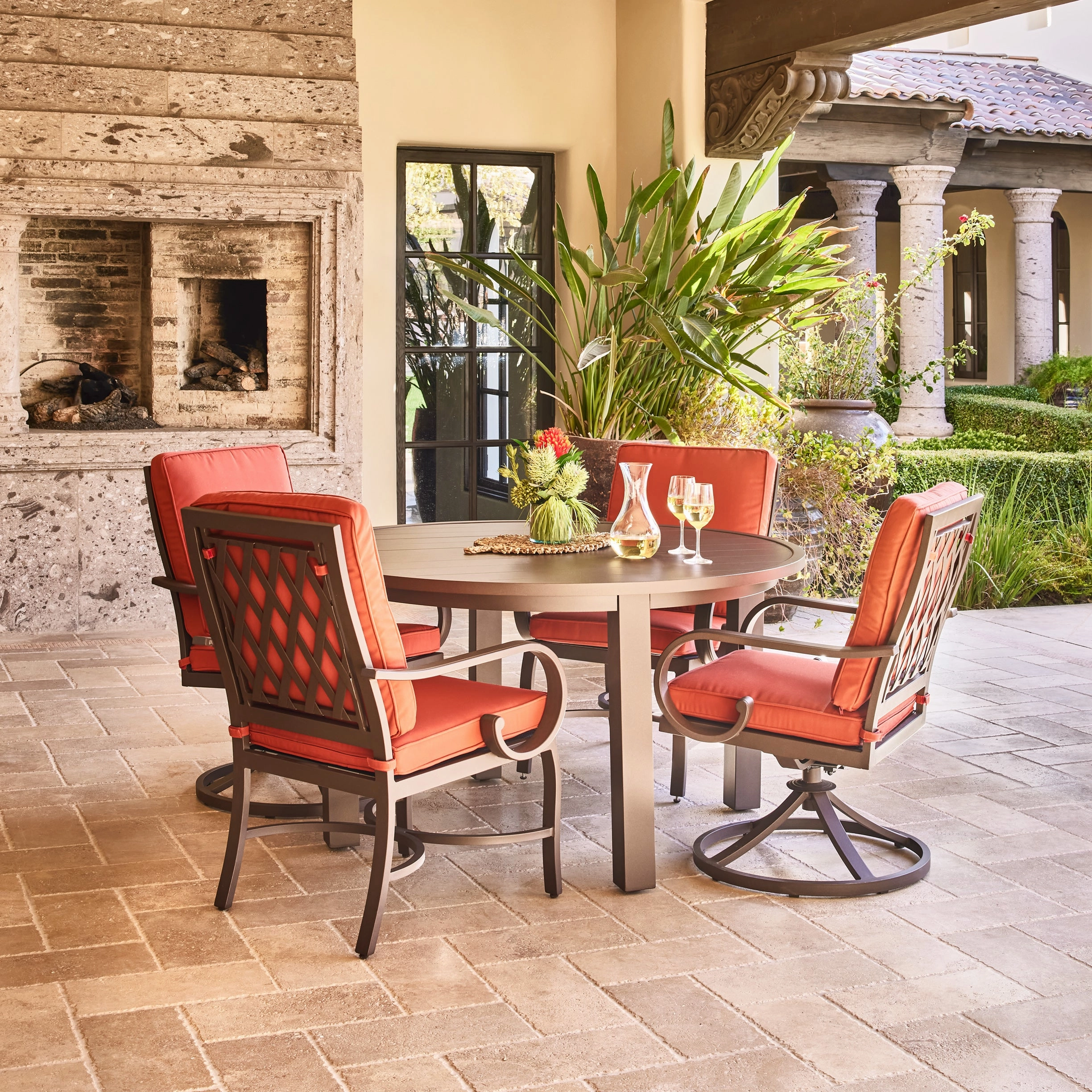 Sedona Swivel Rocker Dining Chair