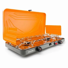Selkirk 540i Dual Burner Camp Stove heavy-duty garden utility cart with handle
