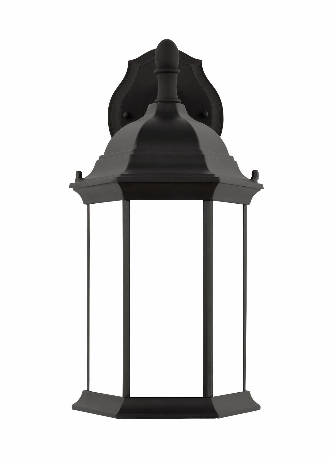 Sevier One Light Outdoor Wall Lantern BlackOutdoor wall sconces with motion sensor