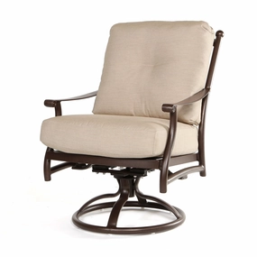 Seville Swivel Rocker Dining Chairoutdoor dining chair with armrests