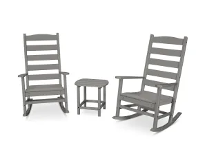 Shaker 3-Piece Porch Rocking Chair Setoutdoor patio dining furniture set