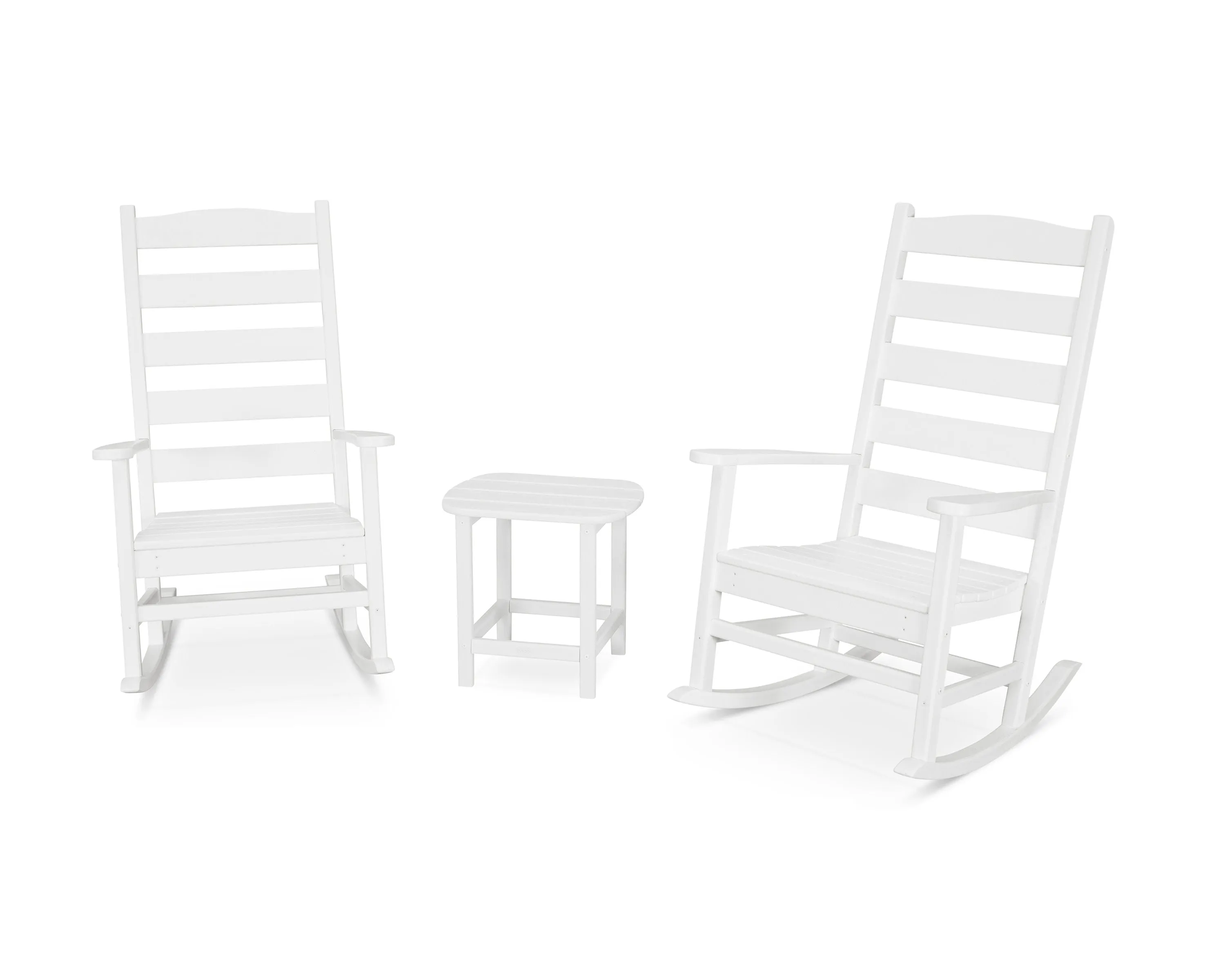 Shaker 3-Piece Porch Rocking Chair Set