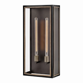 Shaw 2-Light Large Wall Mount LanternWeatherproof outdoor lighting