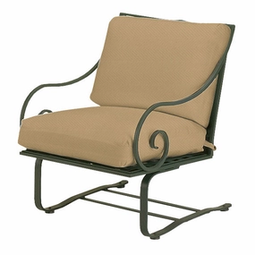Sheffield Spring Lounge Chairrust-proof wrought iron garden set
