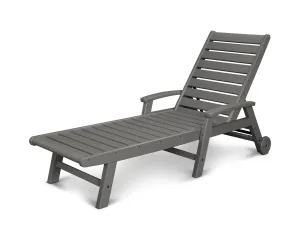 Signature Chaise with Wheelsoutdoor patio dining furniture set