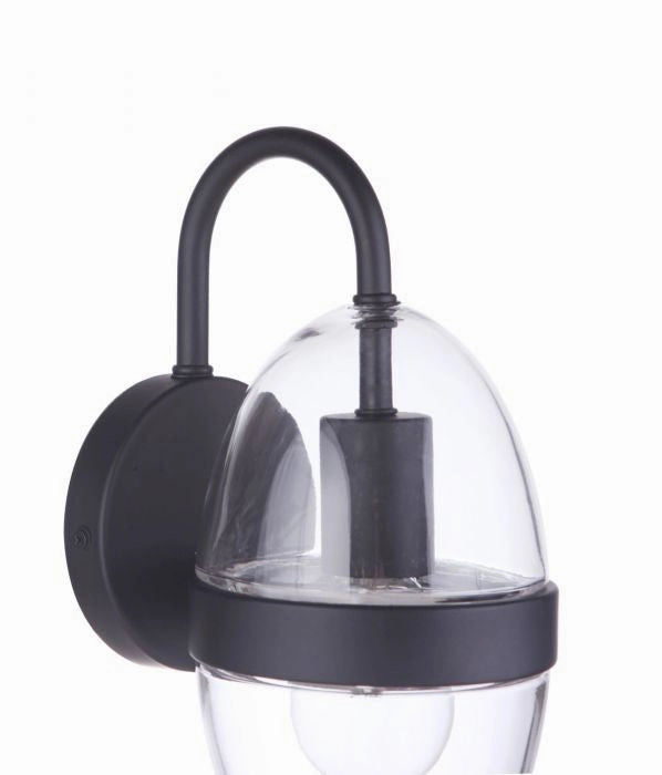 Sivo One Light Outdoor Wall Mount Midnight