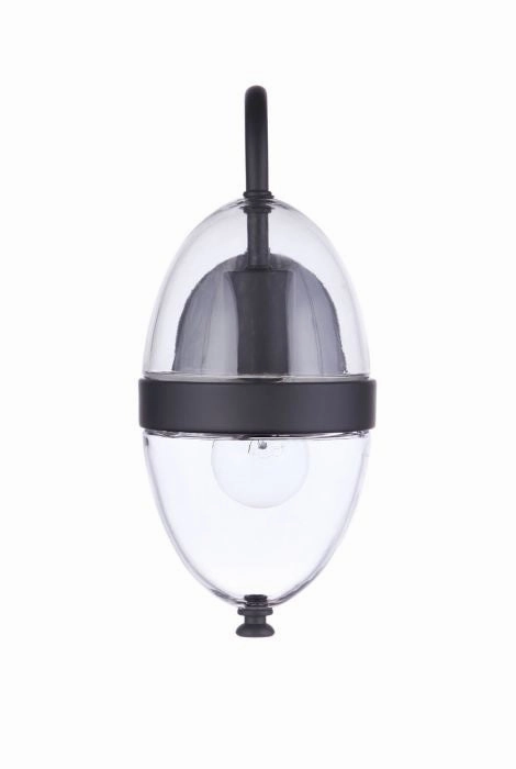 Sivo One Light Outdoor Wall Mount Midnight