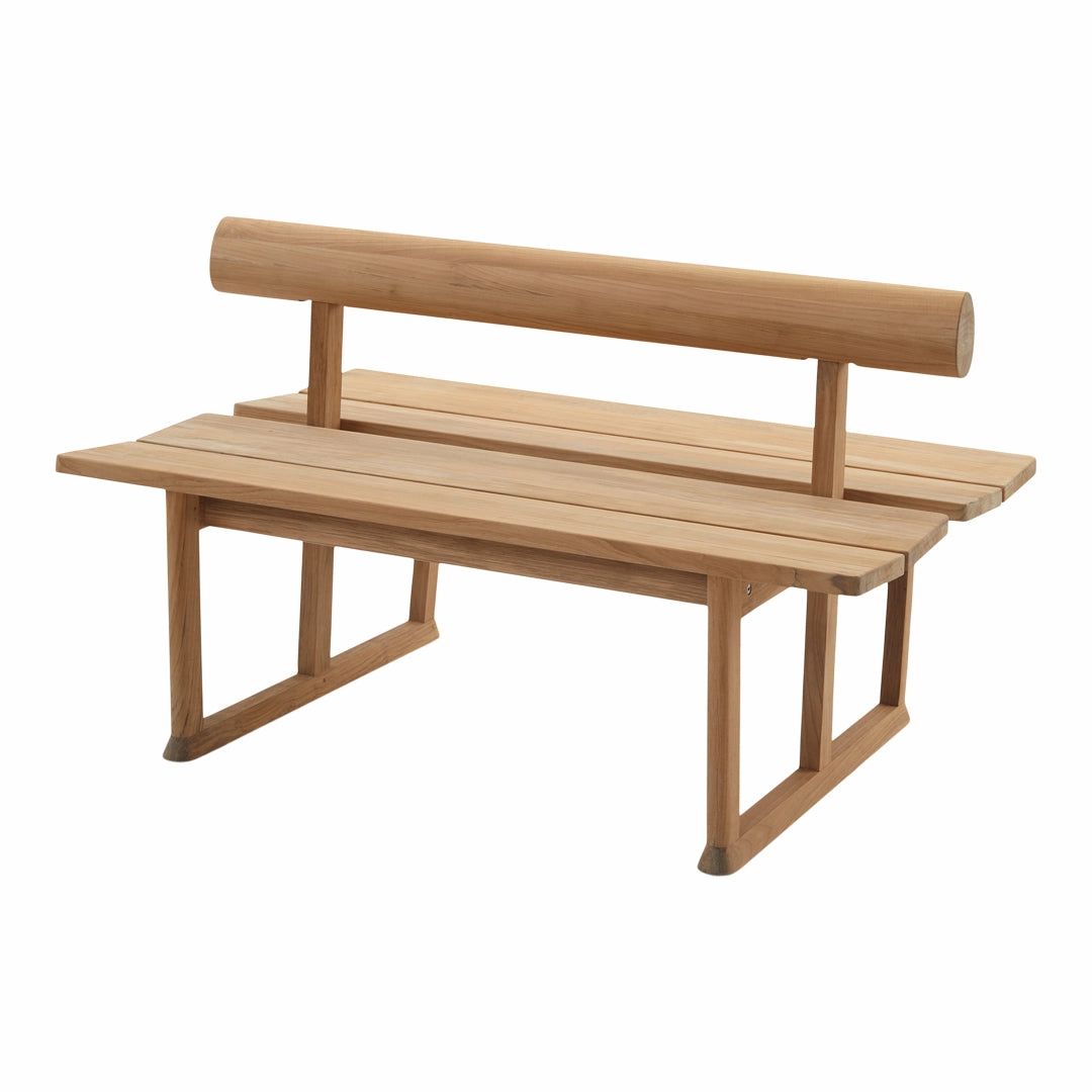 Skagerak Banco Bench - Doubleoutdoor patio dining furniture set