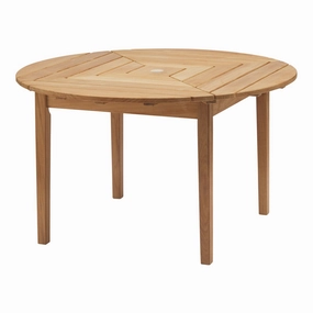 Skagerak Drachmann Outdoor Table - Roundoutdoor patio dining furniture set