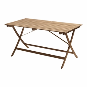 Skagerak Selandia Rectangular Folding Tableoutdoor patio dining furniture set