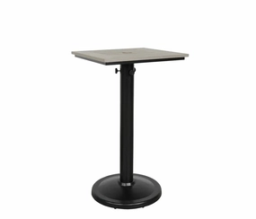 Skye 24" x 30" Pedestal Balcony Tableoutdoor patio furniture set