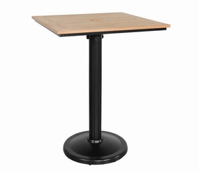 Skye 32" Square Pedestal Bar Tableoutdoor patio furniture set