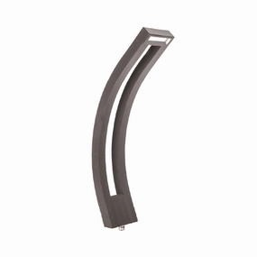 Slide LED Path Light Bronze On AluminumDecorative outdoor post lights