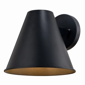 Smith One Light Outdoor Wall Mount Textured BlackOutdoor wall sconces with motion sensor