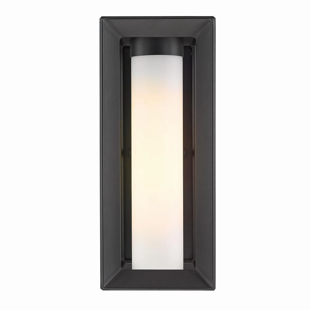 Smyth One Light Outdoor Wall Sconce Natural BlackOutdoor wall sconces with motion sensor