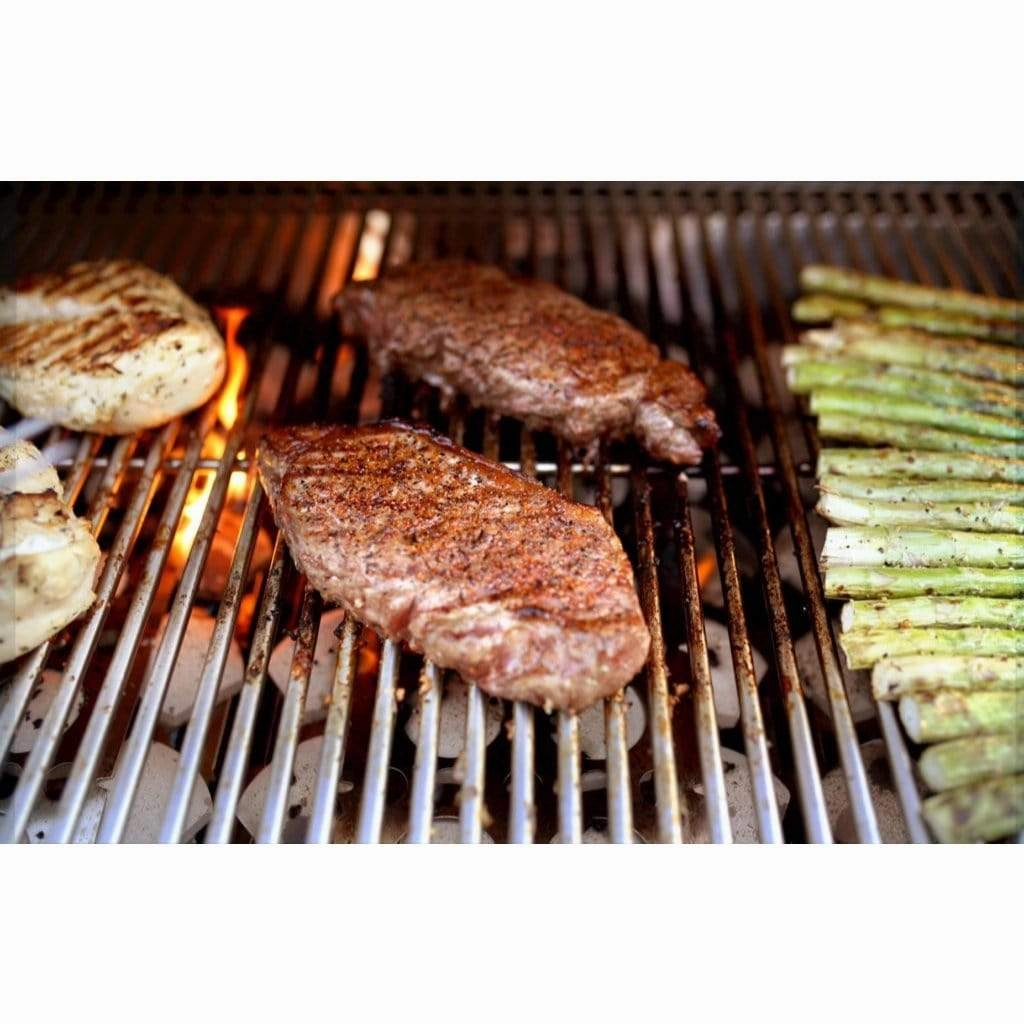 Sole Gourmet 42-inch Luxury Series 5-Burner Built-In Grill with LED Control Lighting & Rotisserie